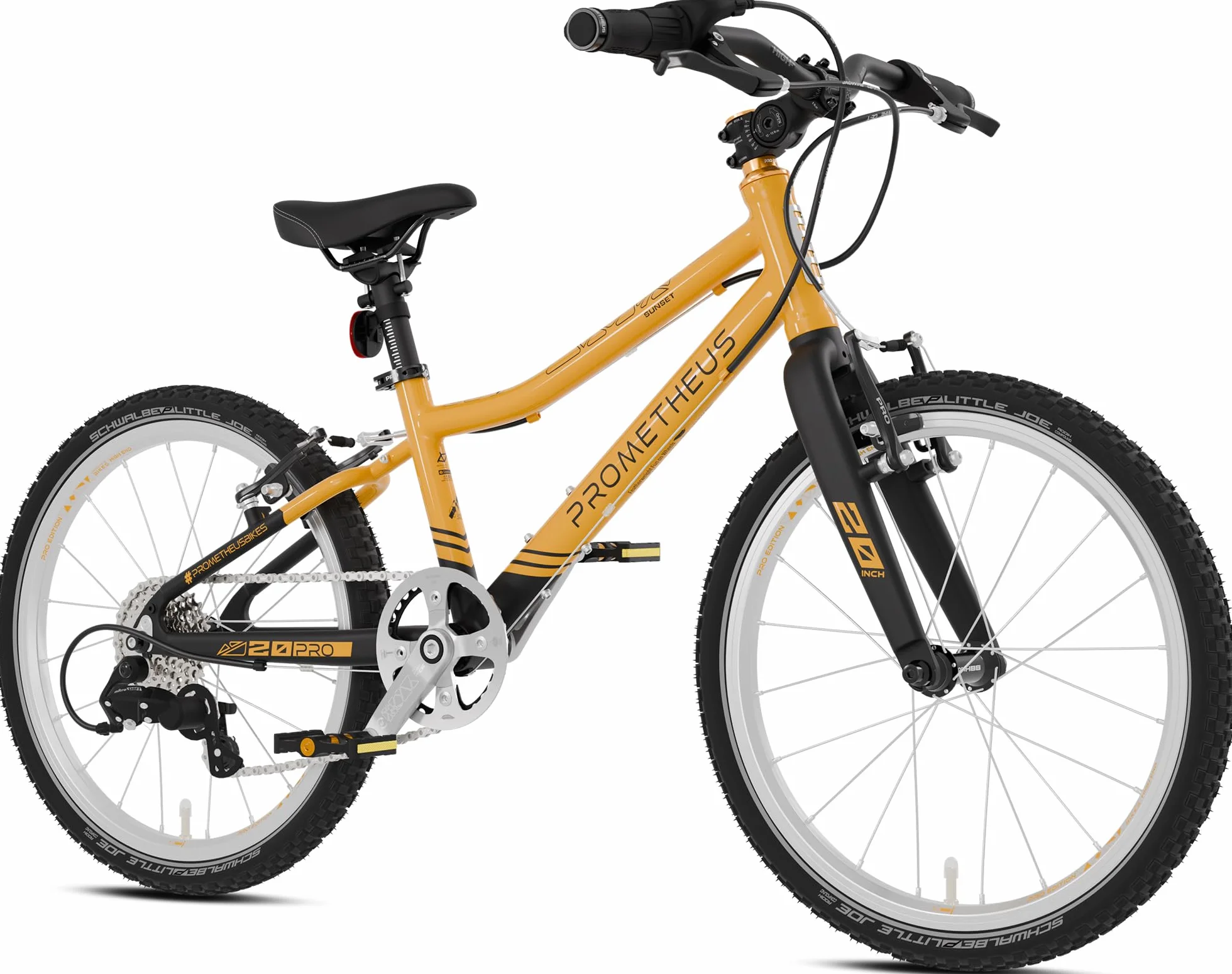 PROMETHEUS BICYCLES PRO rower dziecięcy 20 cali aluminiowy 7-biegowy Microshift