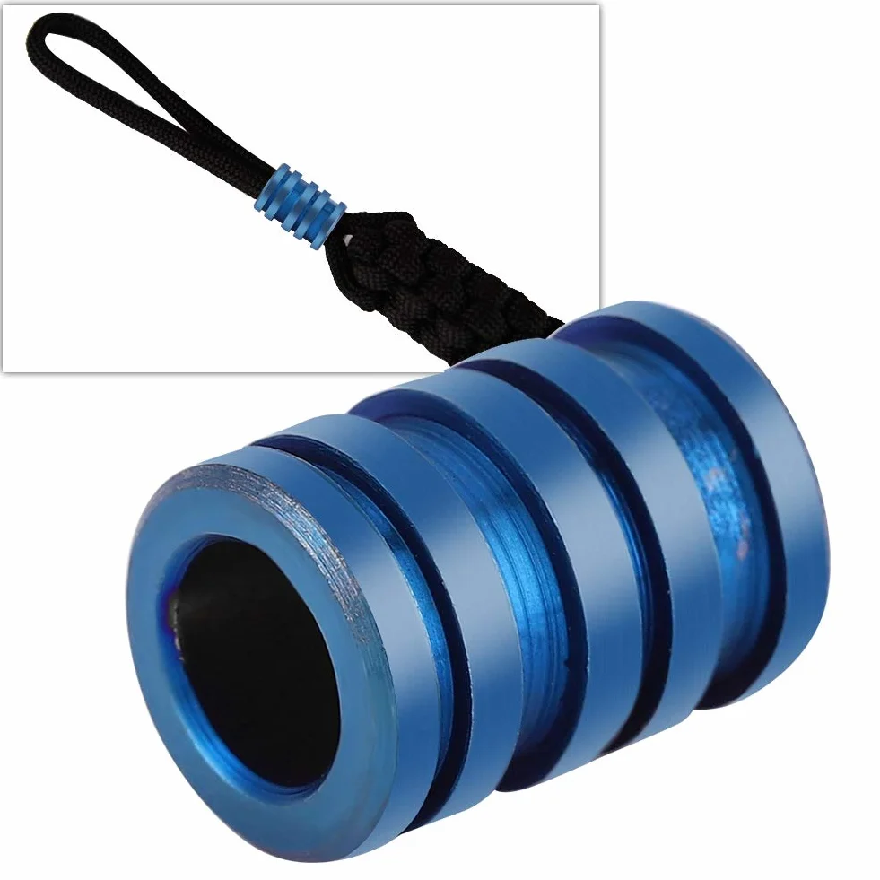 Paracord sznurek TC4 EDC ze stopu tytanu, duży rozmiar niebieski