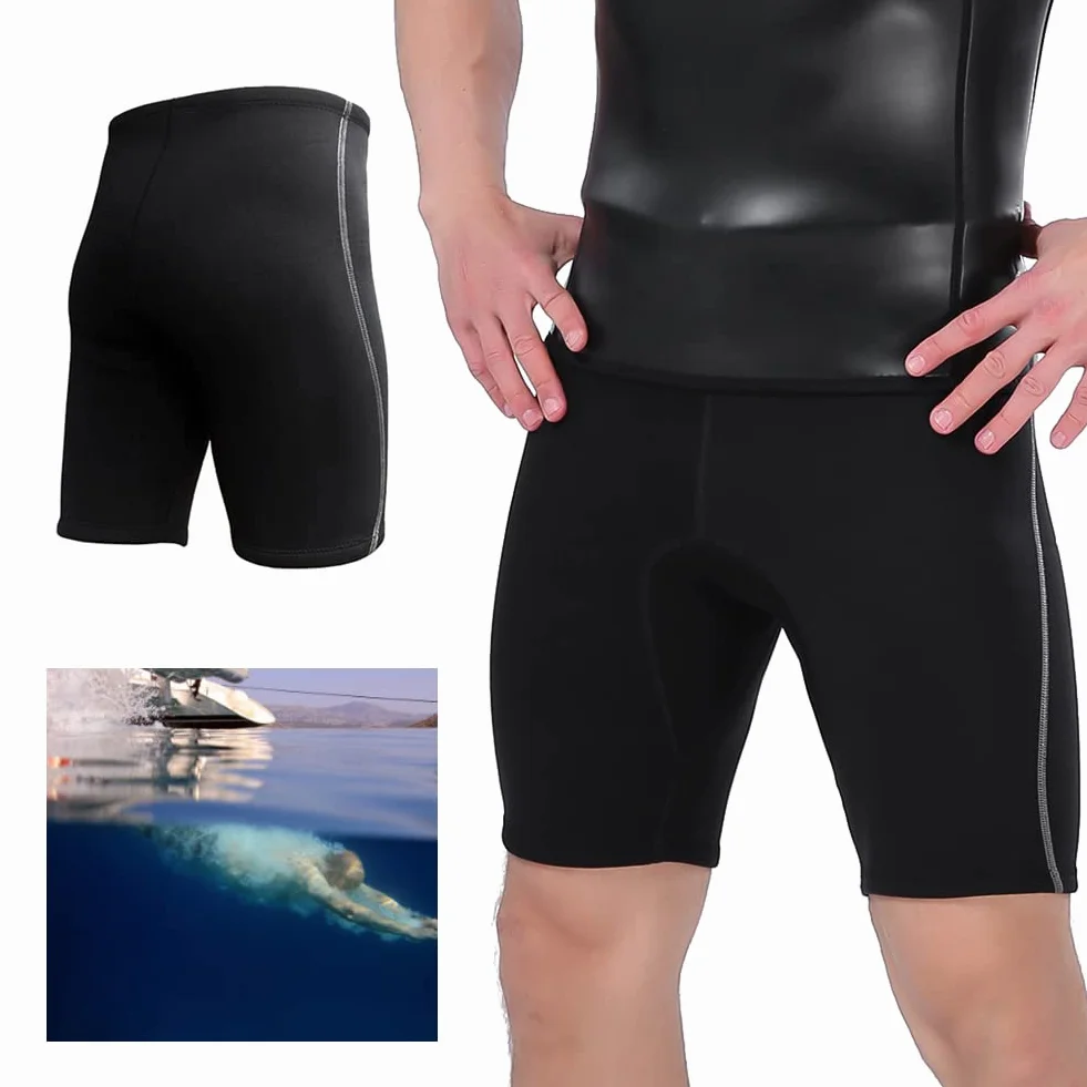 Kombinezon neoprenowy szorty – 2 mm, neoprenowy, unisex, do nurkowania, spodnie neoprenowe