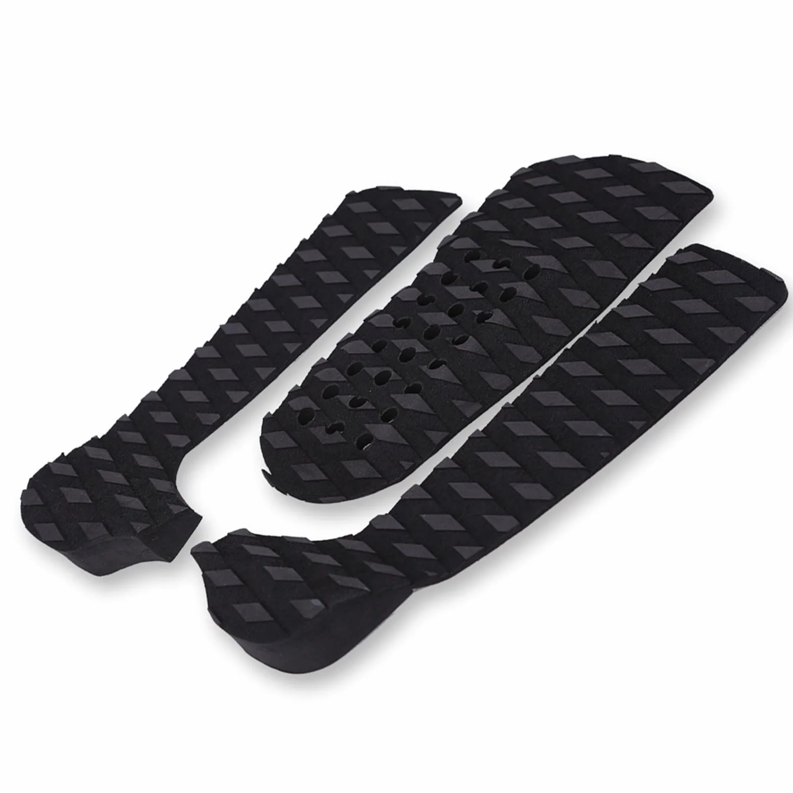 Yosoo Health Gear Uchwyt do deski surfingowej, 3 sztuki podkładek antypoślizgowych, czarny