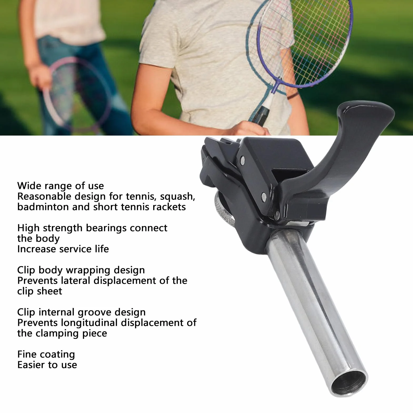 Tyenaza Badminton String Clamp profesjonalny łożyska wysokiej siły zacisk do tenisa