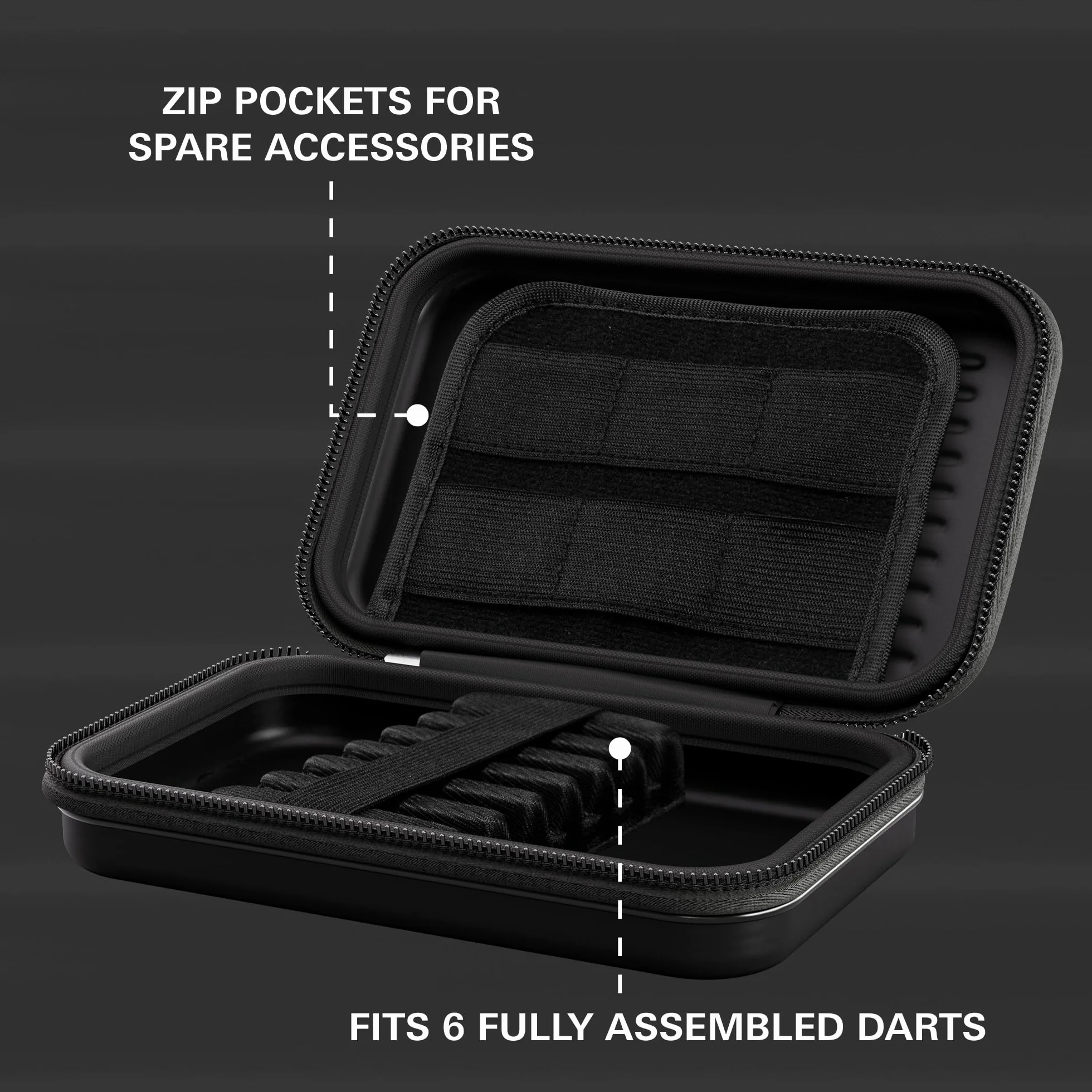 Target Darts Unisex Torba na Lotki Takoma, Czarny, XL, 125828