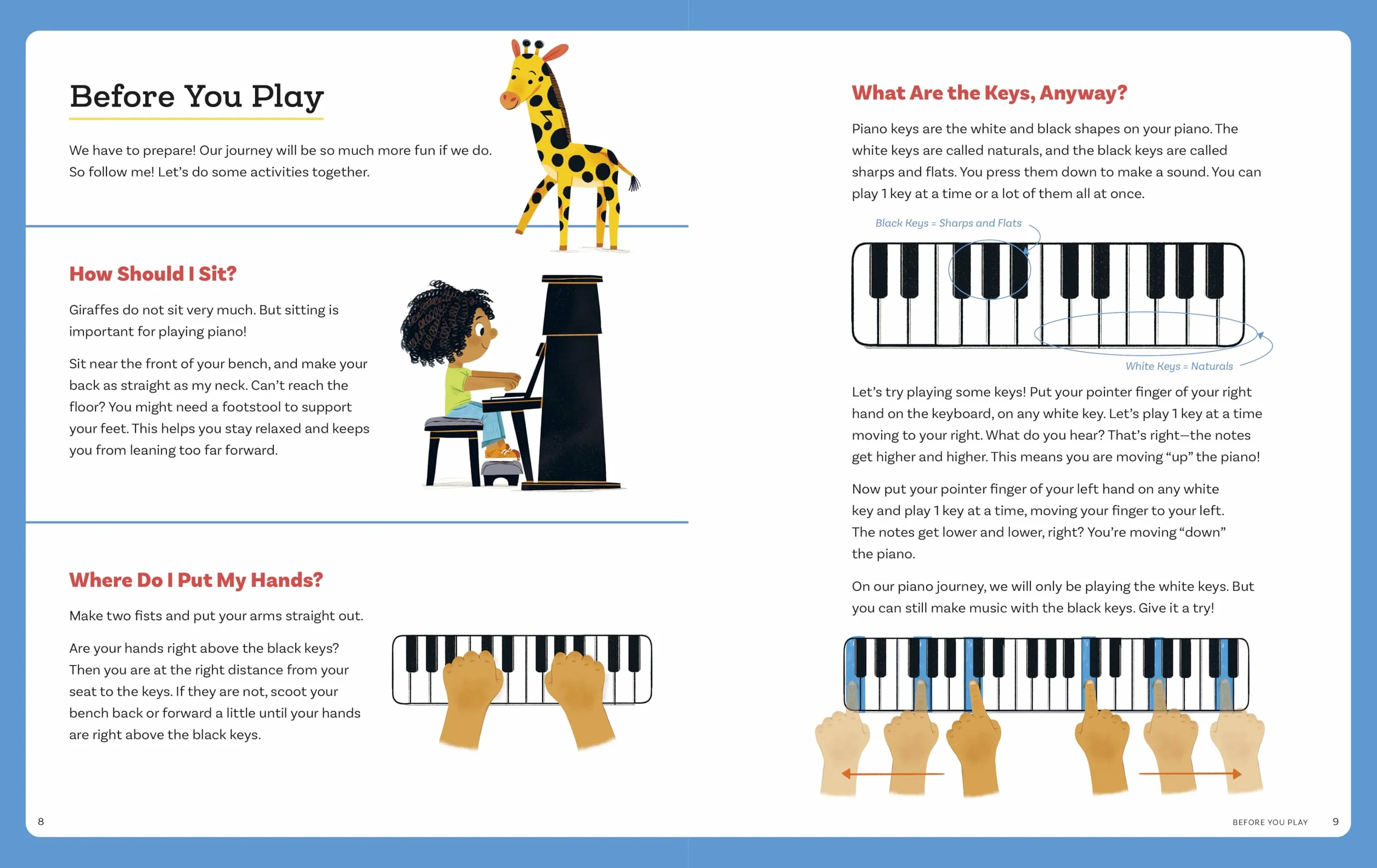 My First Piano Lessons: Fun, Easy-to-Follow Instructions for Kids
