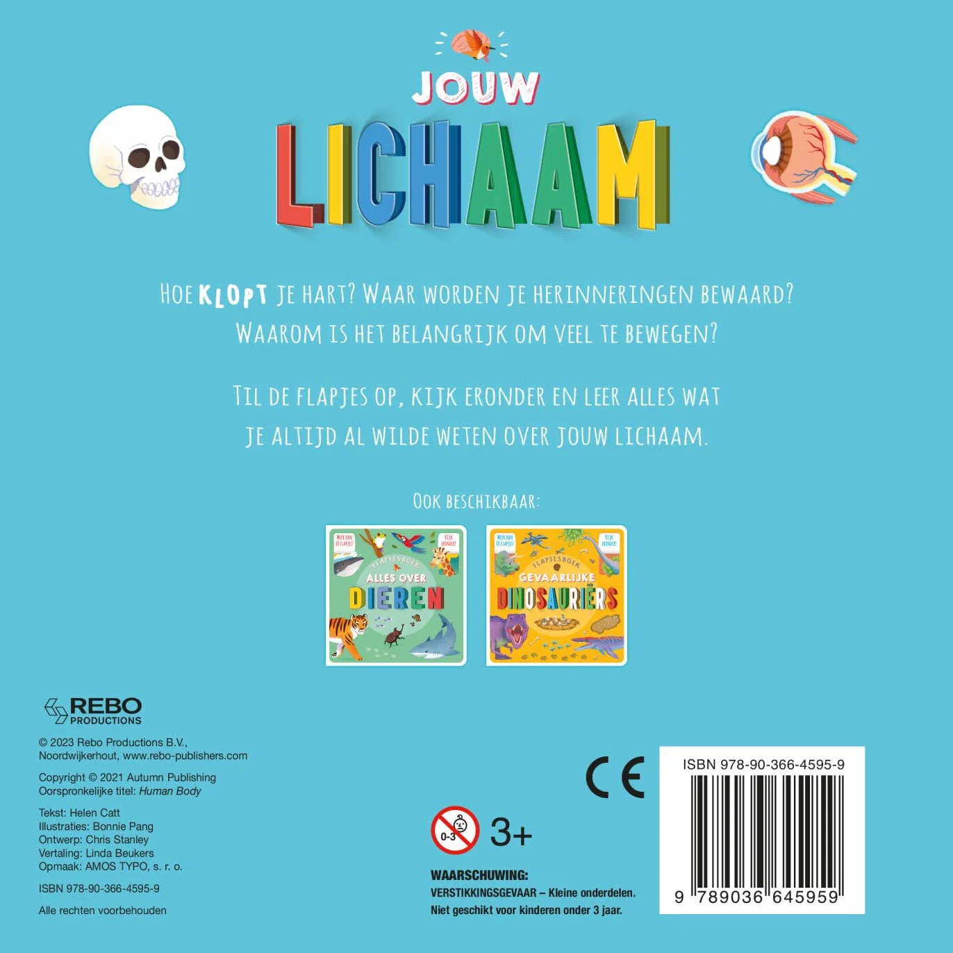 Flapjesboek Jouw lichaam: Meer dan 60 flapjes!