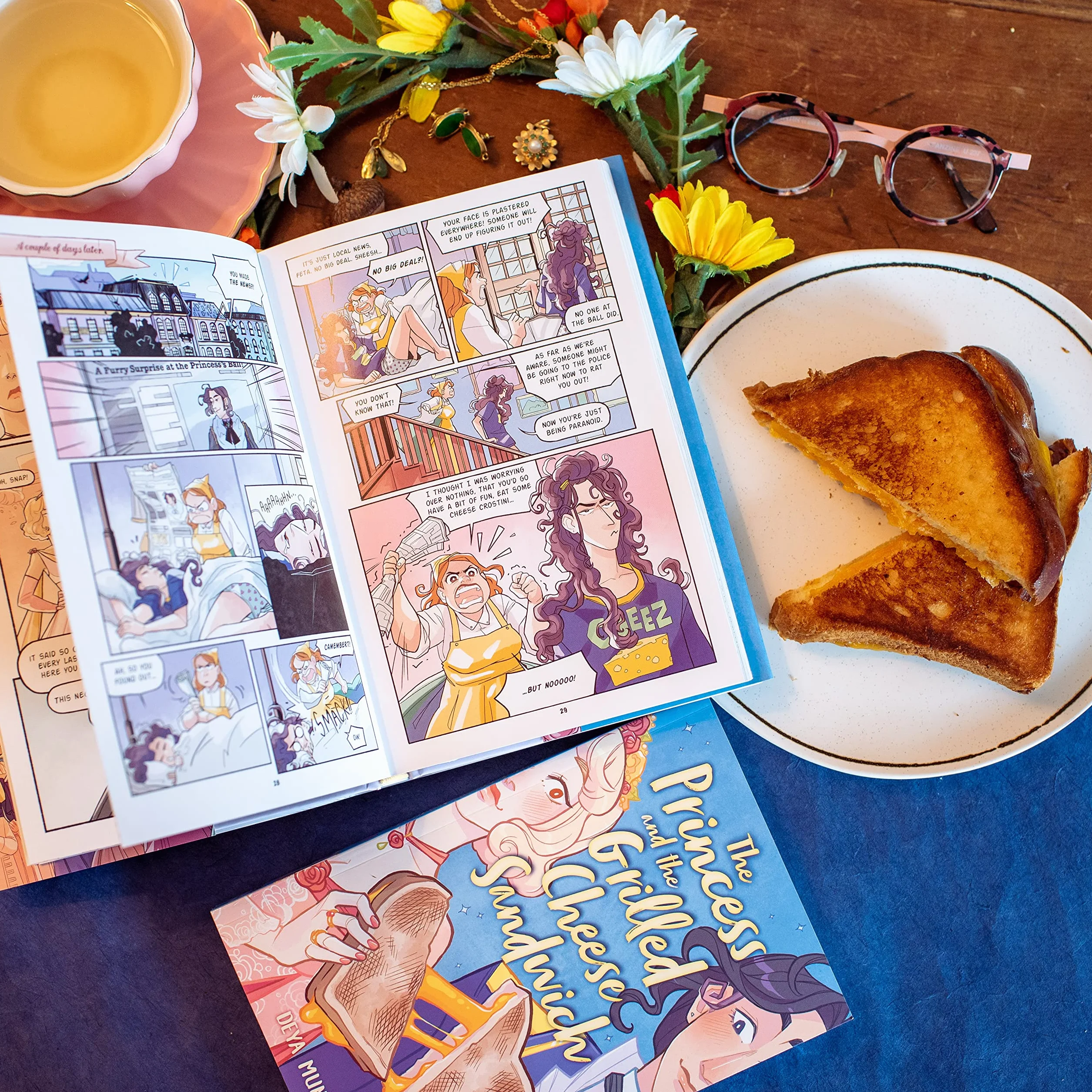 The Princess and the Grilled Cheese Sandwich (a Graphic Novel)