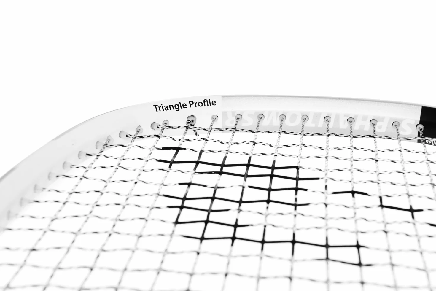Speedminton® Racket Phantom, biały/czarny/srebrny