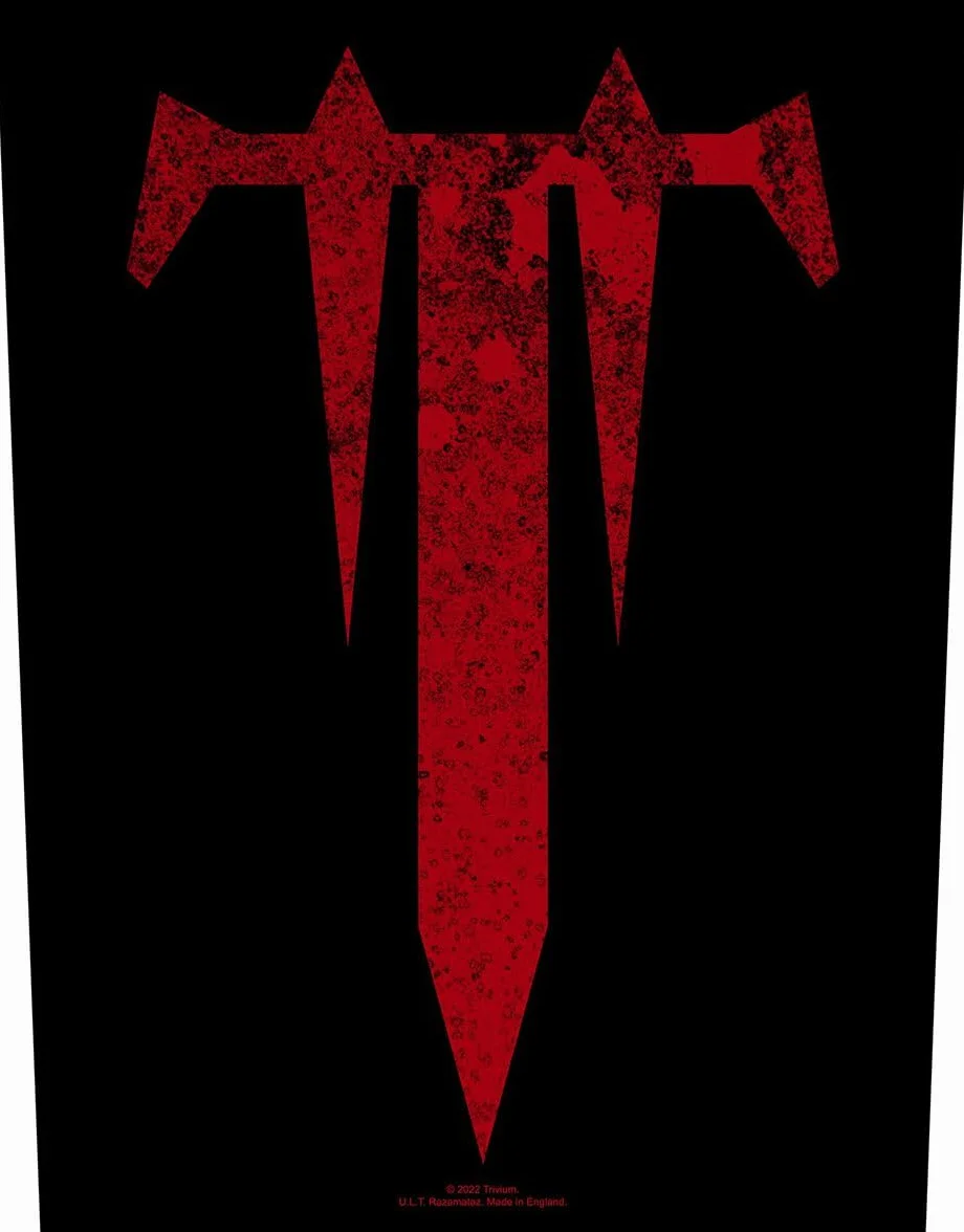 Trivium T Unisex Backpatch Multicolor Band-Merch, Bands