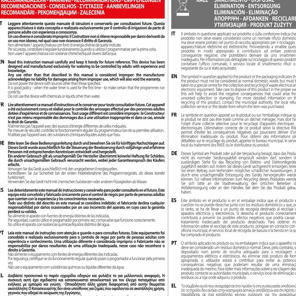 Czujnik deszczu Claber, czujnik deszczu z kablem do komputera nawadniającego