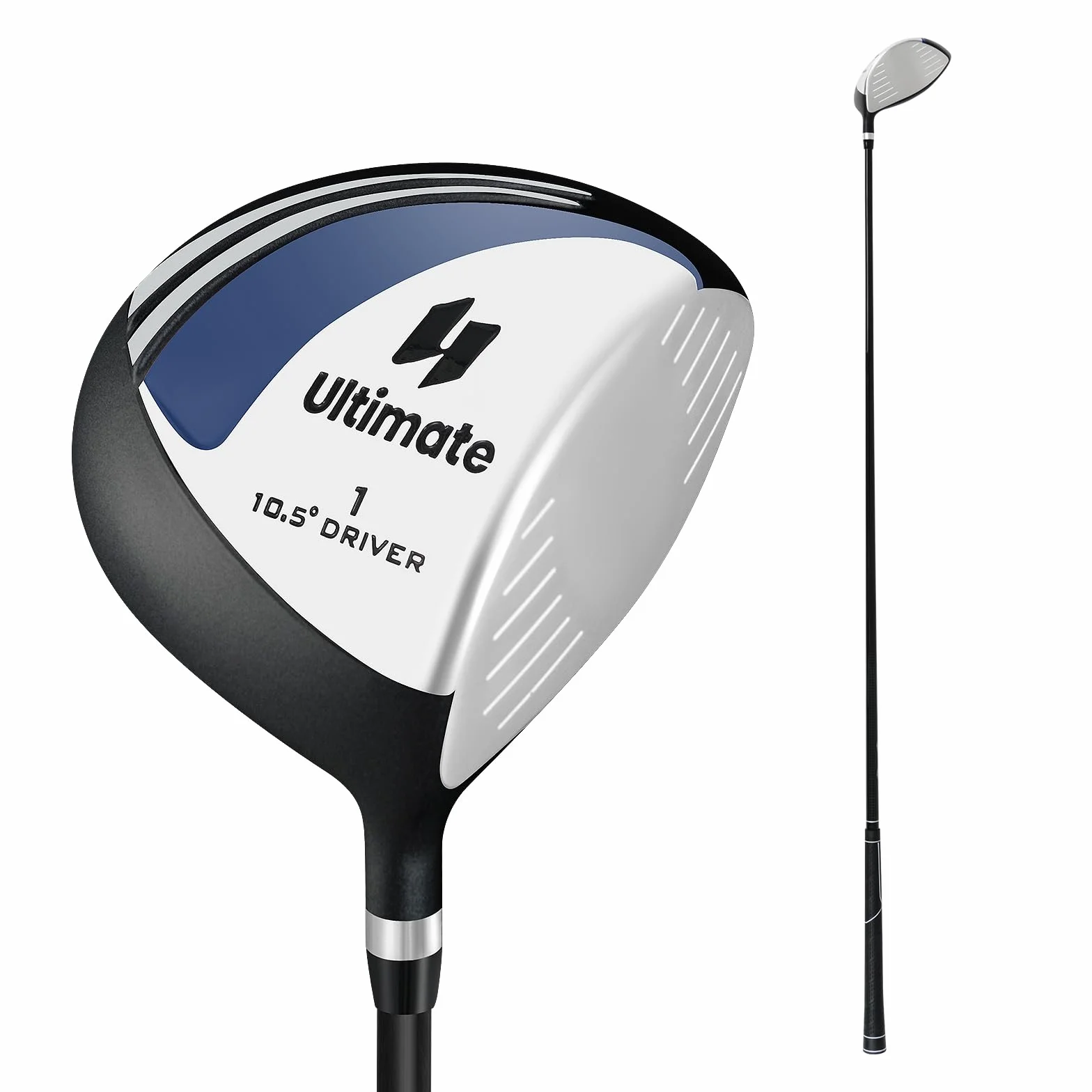 COSTWAY Golf Driver dla mężczyzn 460 CC aluminium 10,5° praworęczny