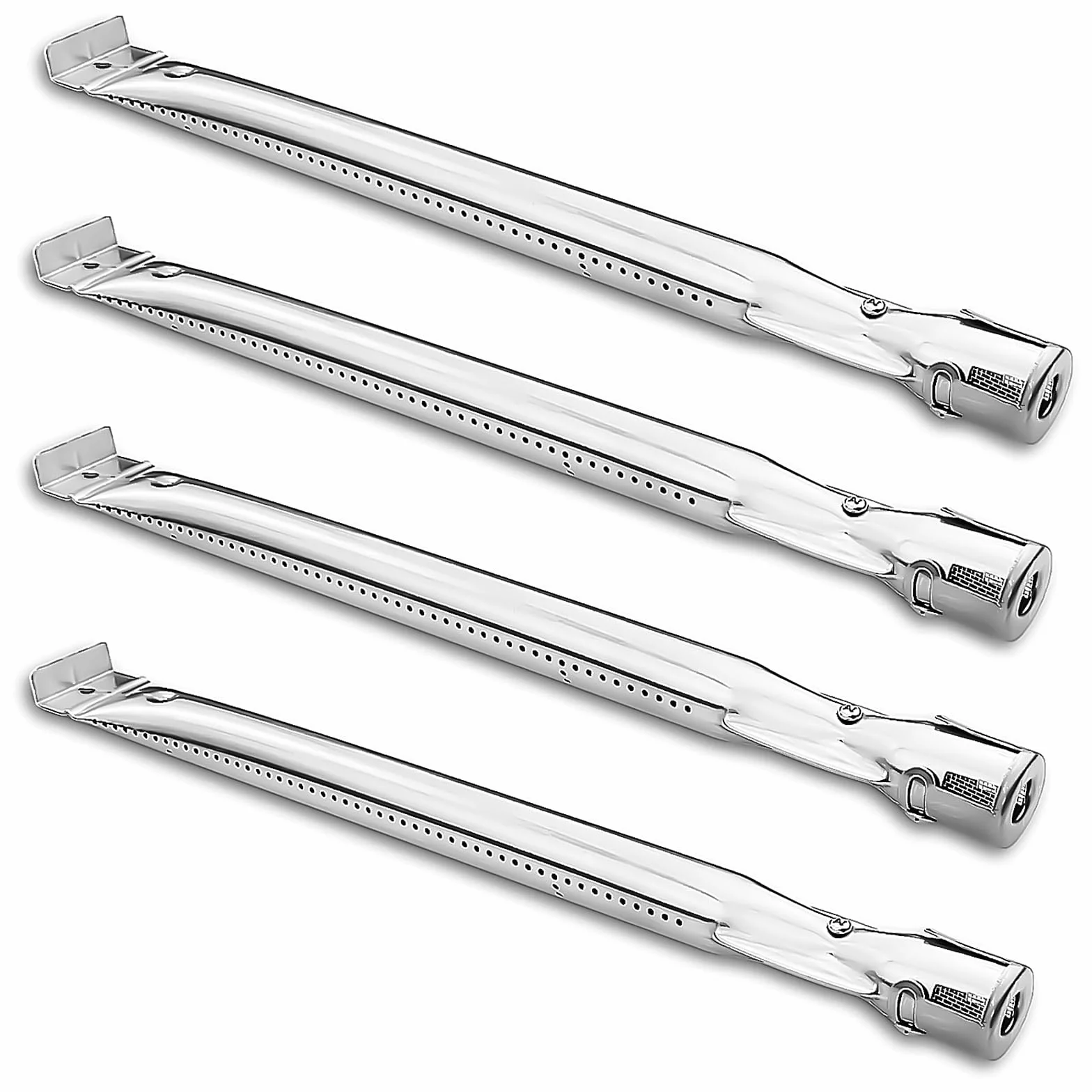 Bar. b.q.s 38,4 cm Palnik zamienny ze stali nierdzewnej do Barbecook Siesta, Grill Chef, Kenmore Sears, K Mart, Lowes, grill gazowy, 4 sztuki
