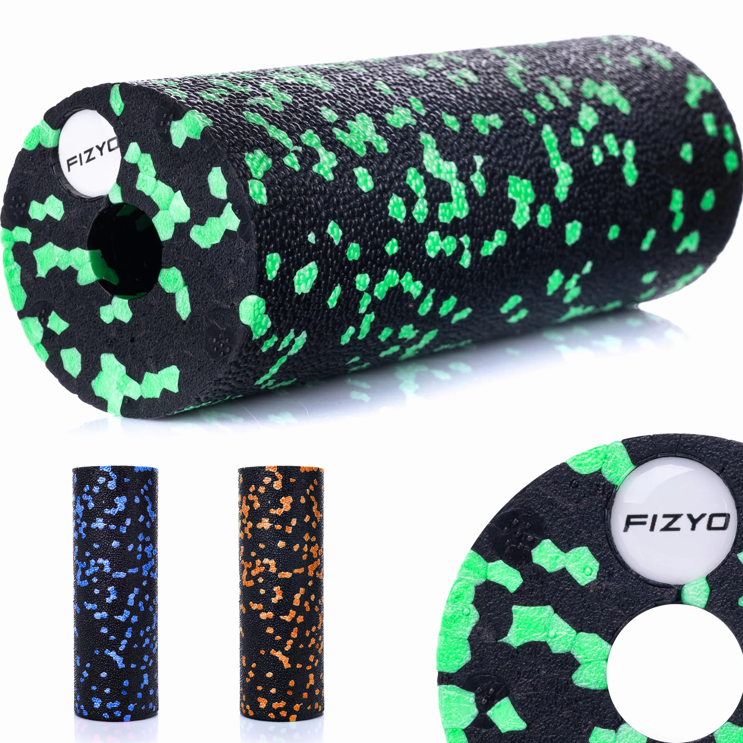 Fizyo Mini Roller do Masażu Powięzi 15×5 cm – Wałek Piankowy EPP do Masażu Mięśni, Jogi, Pilatesu i Fizjoterapii