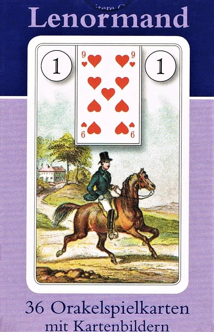 Lenormand Orakelkarten mit Kartenabbildungen: 36 Orakelkarten