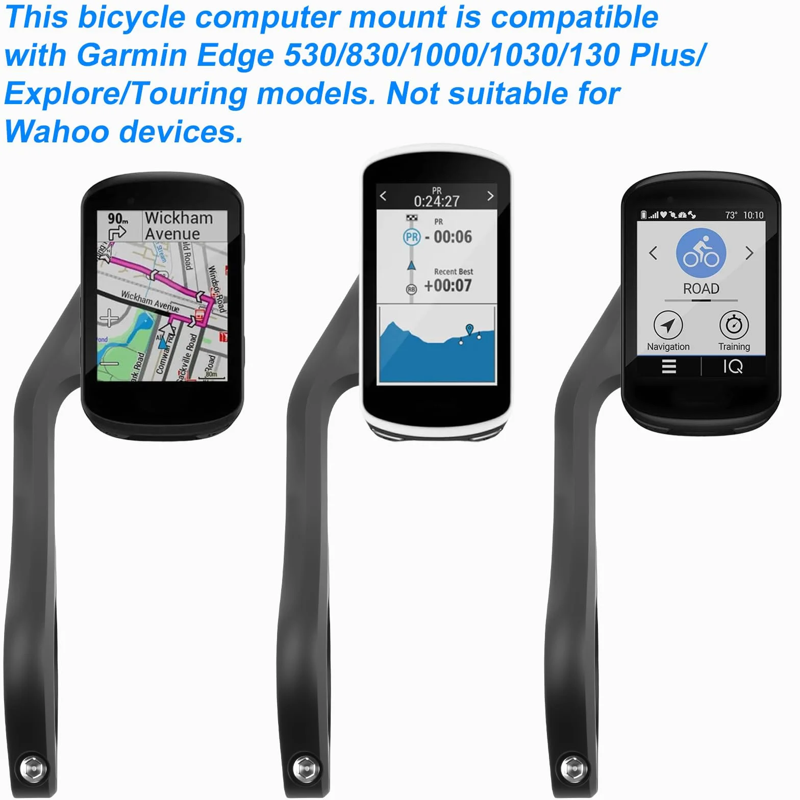 Uchwyt na kierownicę rowerową kompatybilny z Garmin Edge GPS XOSS G/G+ MTB-M5