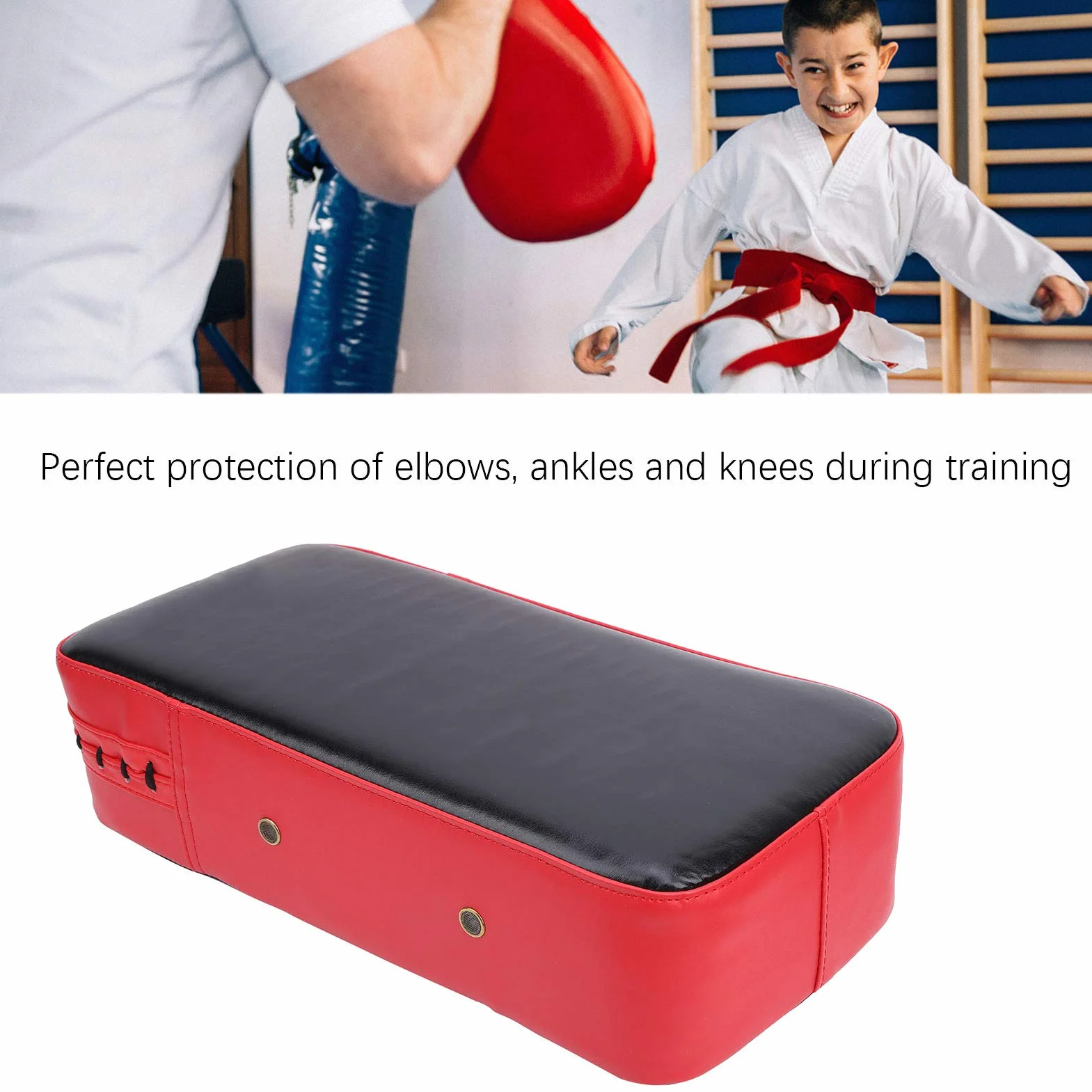 Boks Kicking Pad, PU Skóra Piankowa Wstrząsoodporna Tarcza Uderzeniowa Kopnięcie Klocki Treningowe