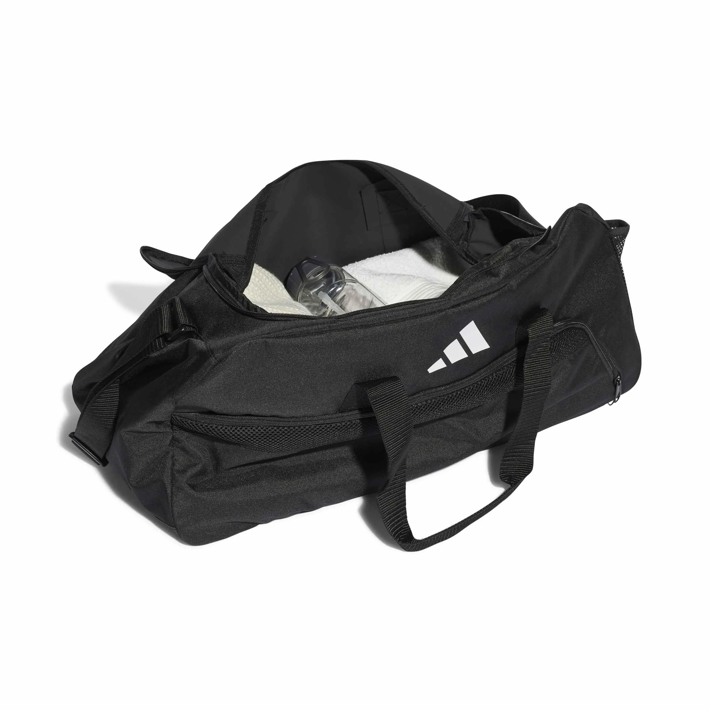 adidas Uniseks Tiro League Duffel Bag, Black/White, M