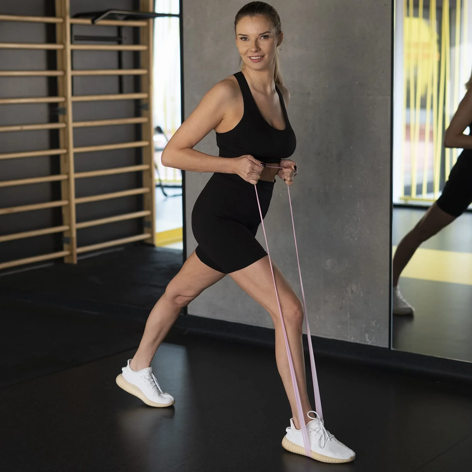 MOMO WAY Gumy Oporowe Zestaw 3 Elastycznych Taśm Do Ćwiczeń Fitness