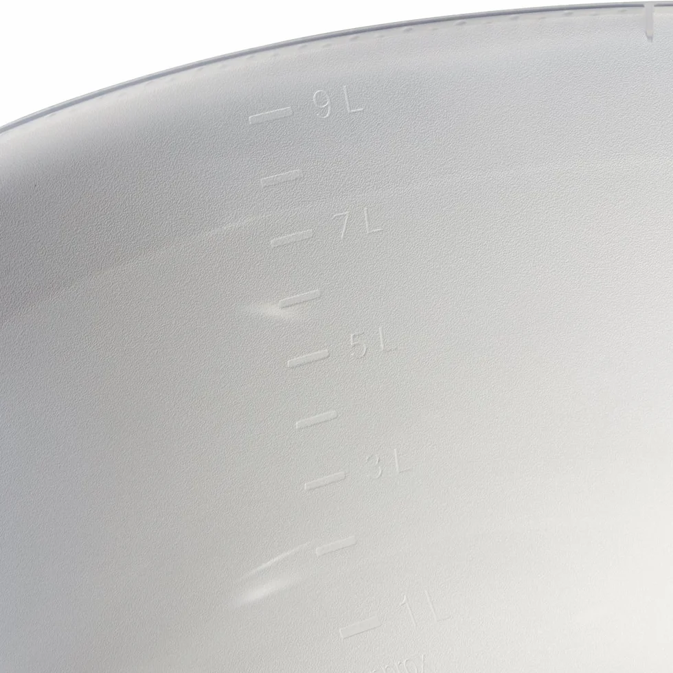 Keeper Universal-Schüssel mit Ausguss, Rund, 9 l, Ø 36 cm, Björk, Transparent