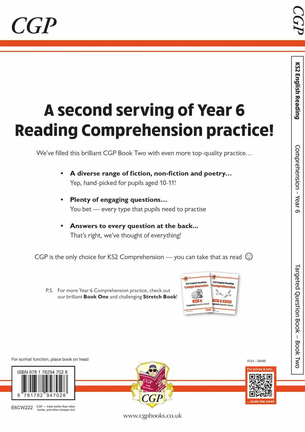 KS2 English Year 6 Reading Comprehension Targeted Question Book - Book 2 (with Answers)