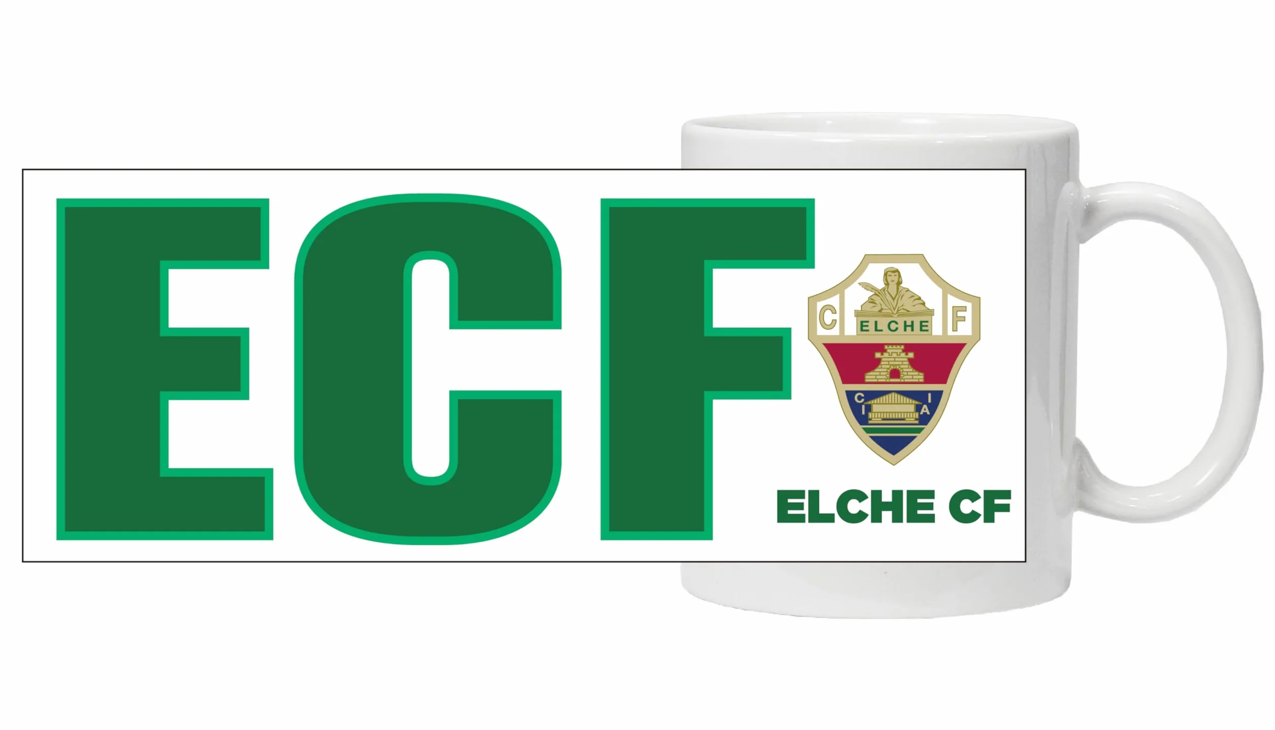 Elche CF Kubek z akronimem
