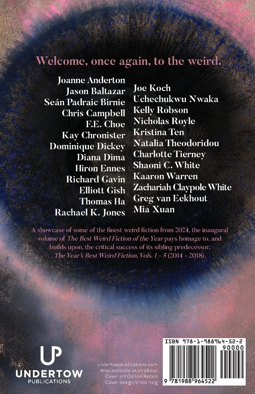 The Best Weird Fiction of the Year, Vol. 1