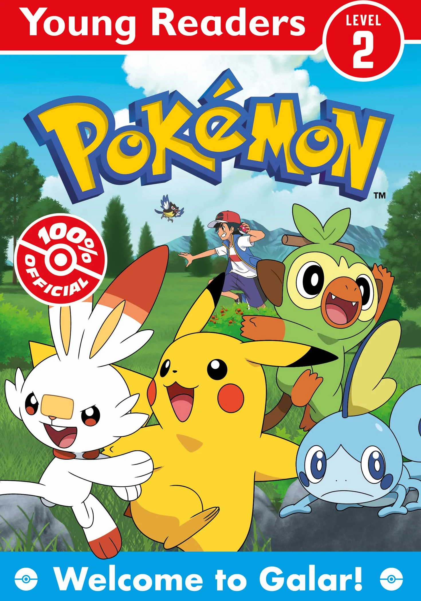 Pokémon Young Readers: Welcome to Galar: An official illustrated adventure in the Galar Region, for young, struggling or reluctant readers and kids who love new Pokémon – new for 2023!