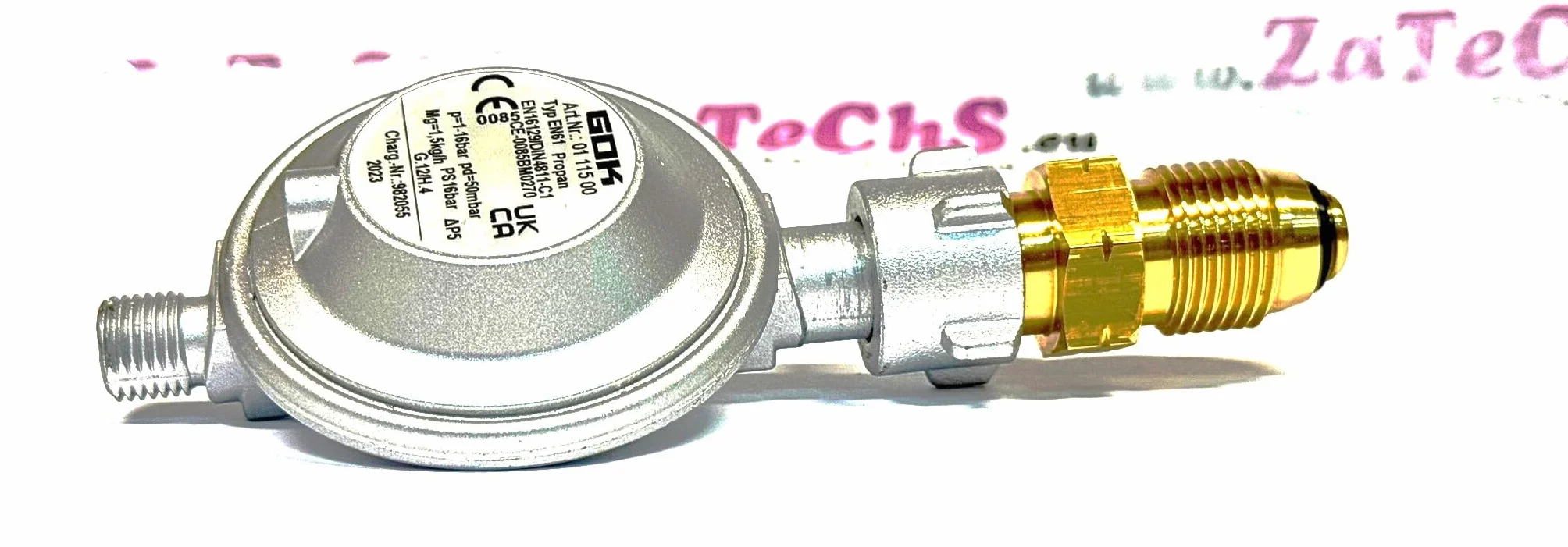 Adapter do butli gazowych 20 lb USA | norweski | konwersja do europejskiego standardu 21,8 mm