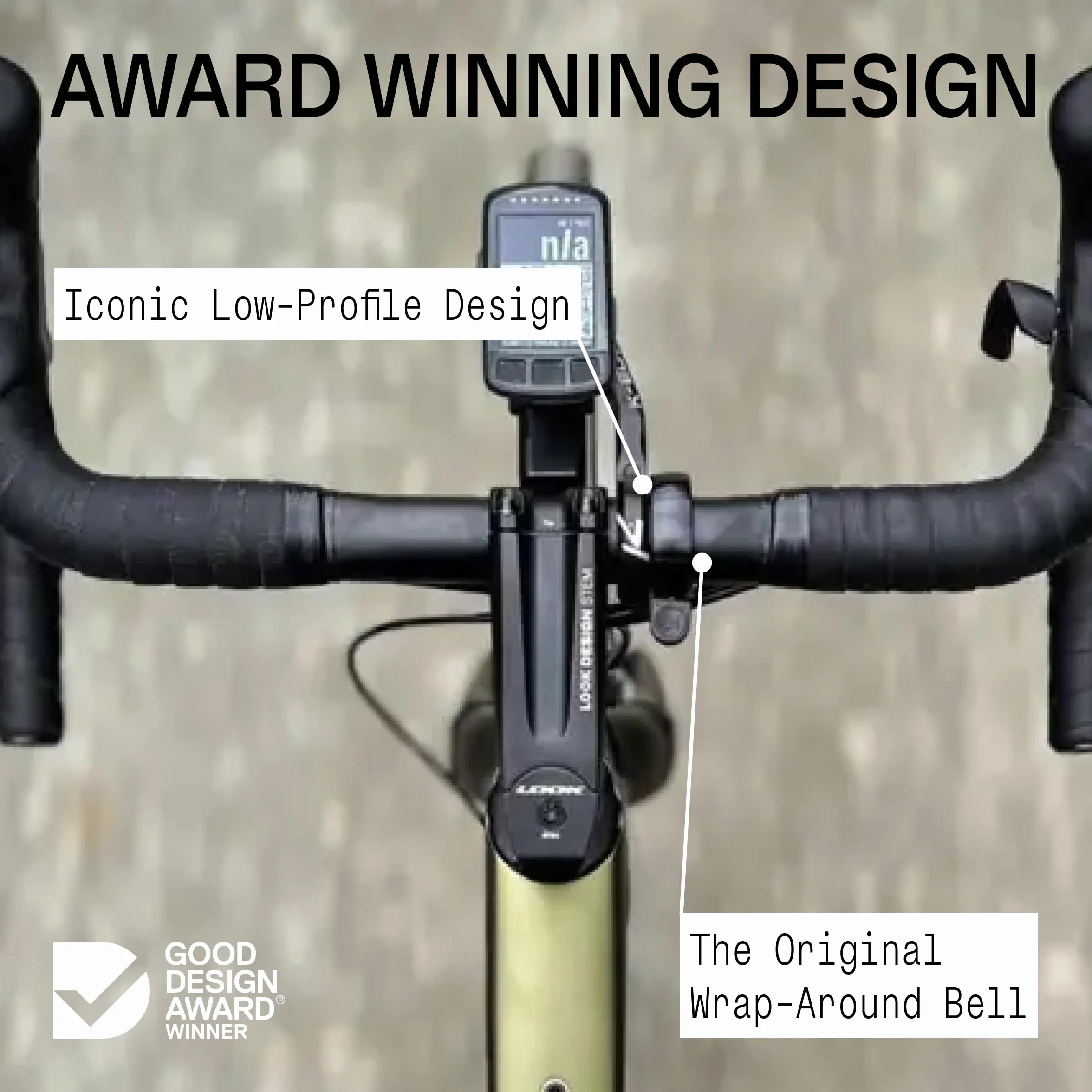 Knog Oi dzwonek rowerowy - oryginalne i luksusowe style, wbudowany klips do kabli, dzwonek rowerowy dla dorosłych / młodzieży (czarny, miedź, mosiądz, aluminiowy)