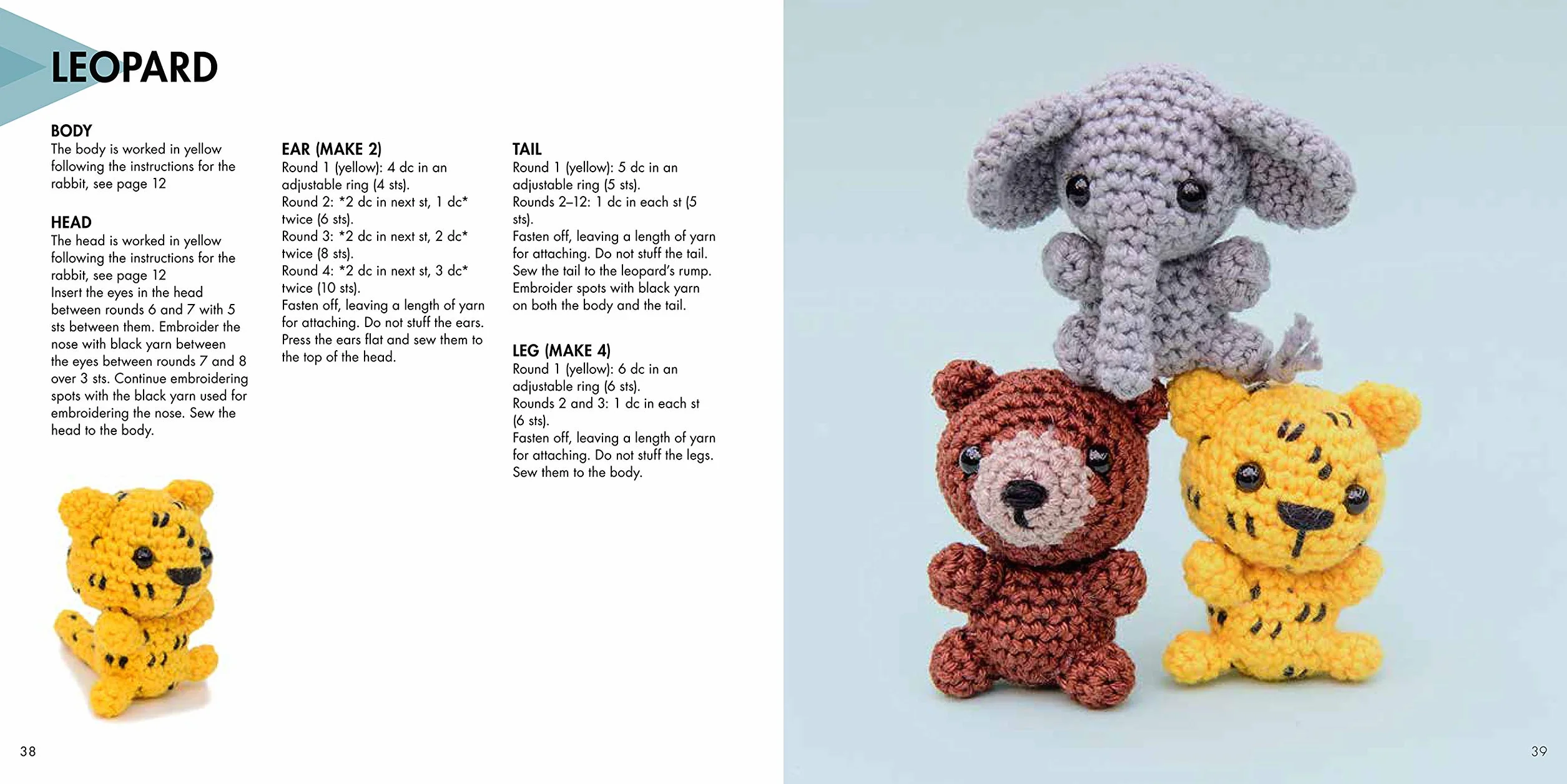 Mini Amigurumi Animals: 26 Tiny Creatures to Crochet