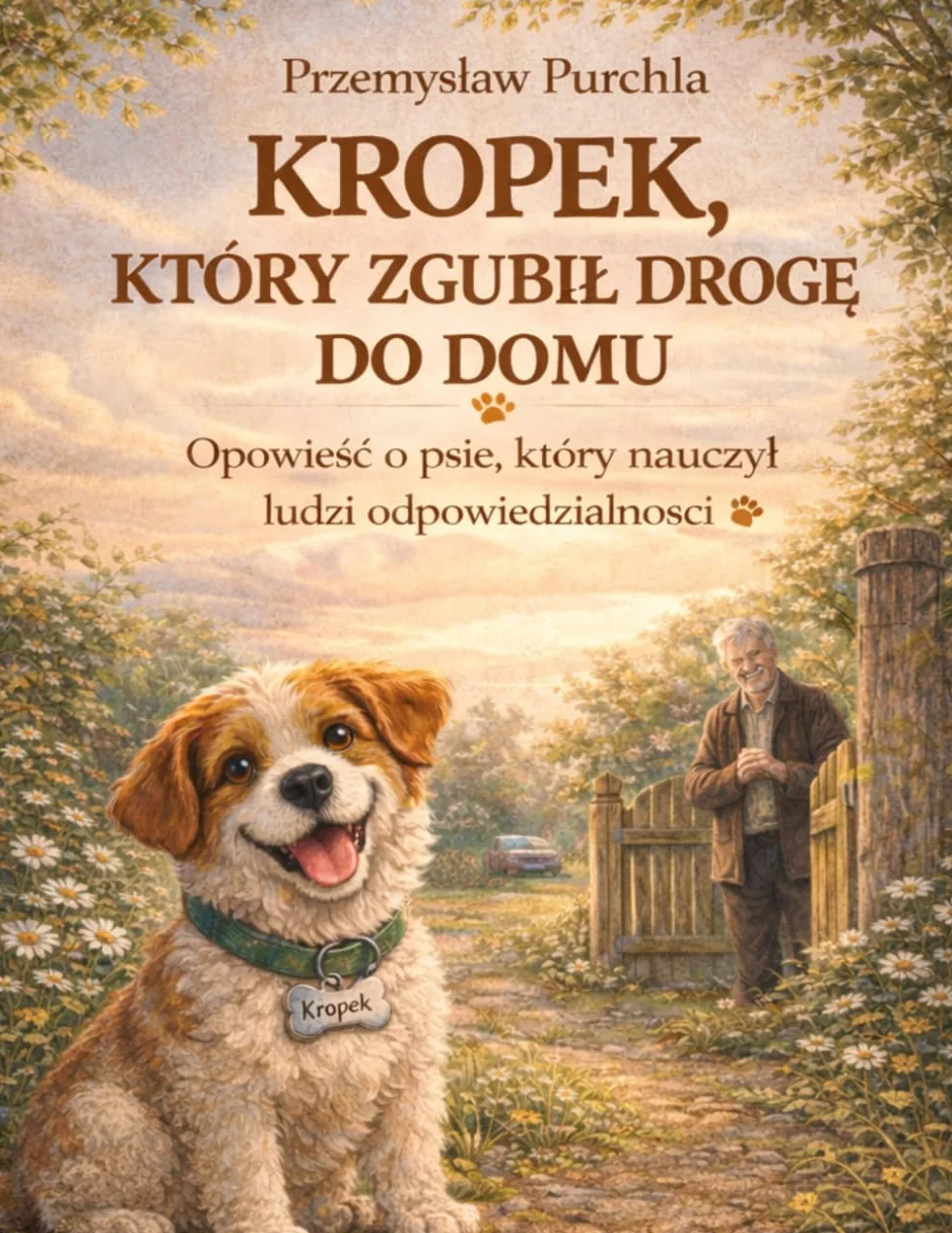 KROPEK, KTÓRY ZGUBIŁ DROGĘ DO DOMU: czyli opowieść o psie, który nauczył ludzi odpowiedzialności