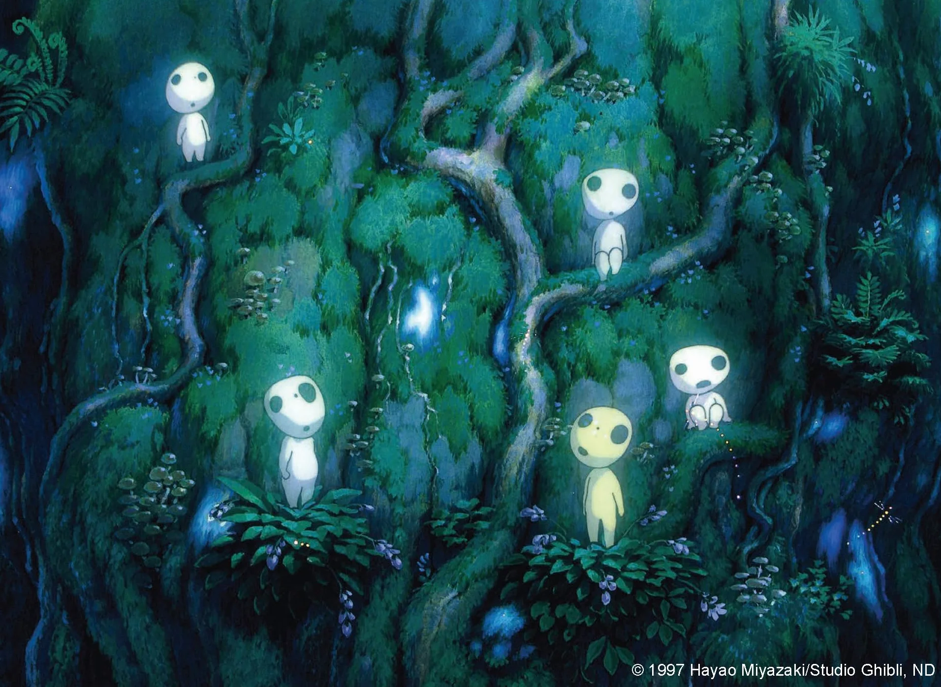Studio Ghibli Princess Mononoke: 30 Postcards