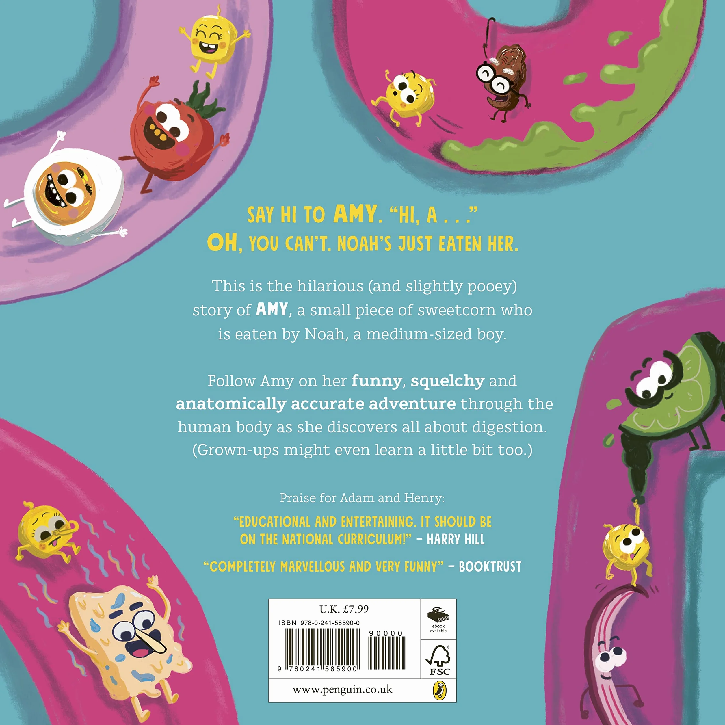Amy Gets Eaten: The laugh-out-loud picture book from bestselling Adam Kay and Henry Paker