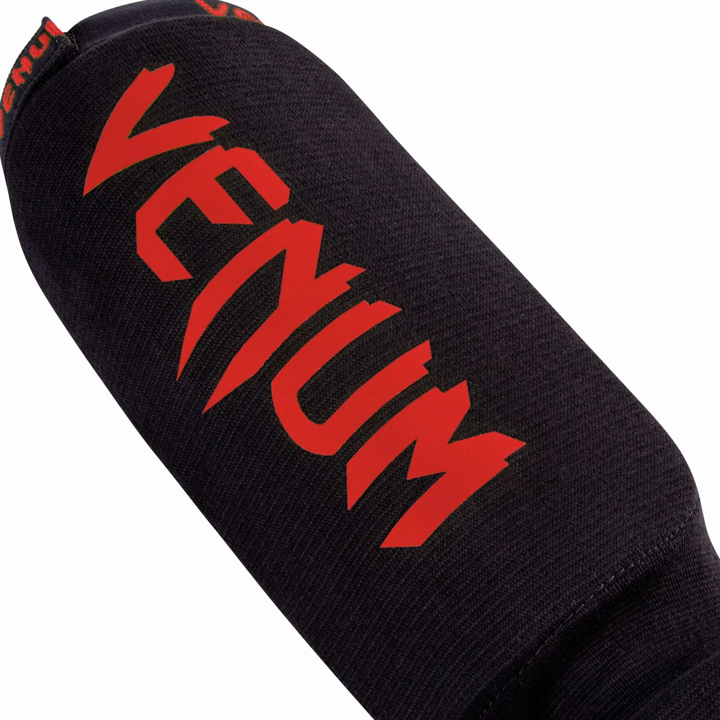 Venum Kontact ochraniacze piszczeli - czarne/czerwone - XL
