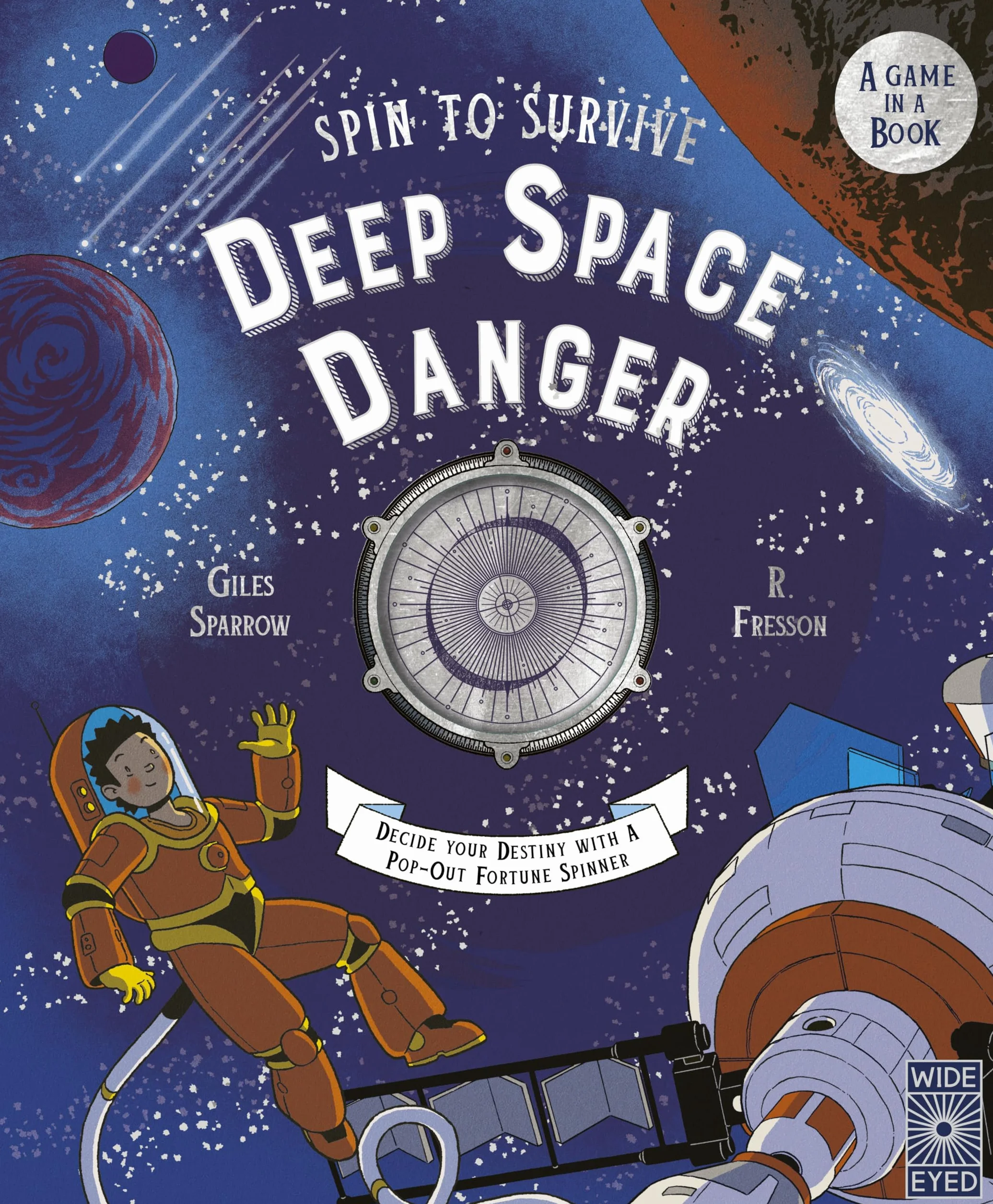 Spin to Survive: Deep Space Danger: Decide Your Destiny with a Pop-Out Fortune Spinner! (Volume 4)