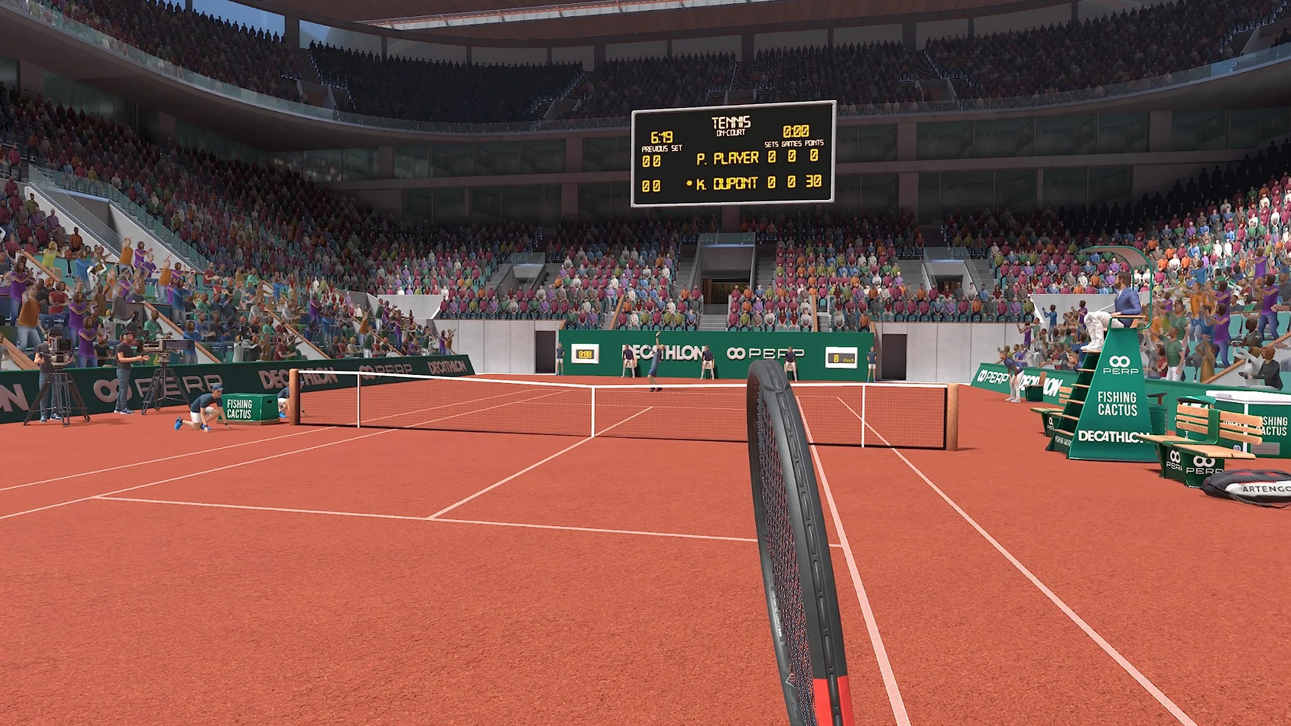 Tenis On-Court PSVR2