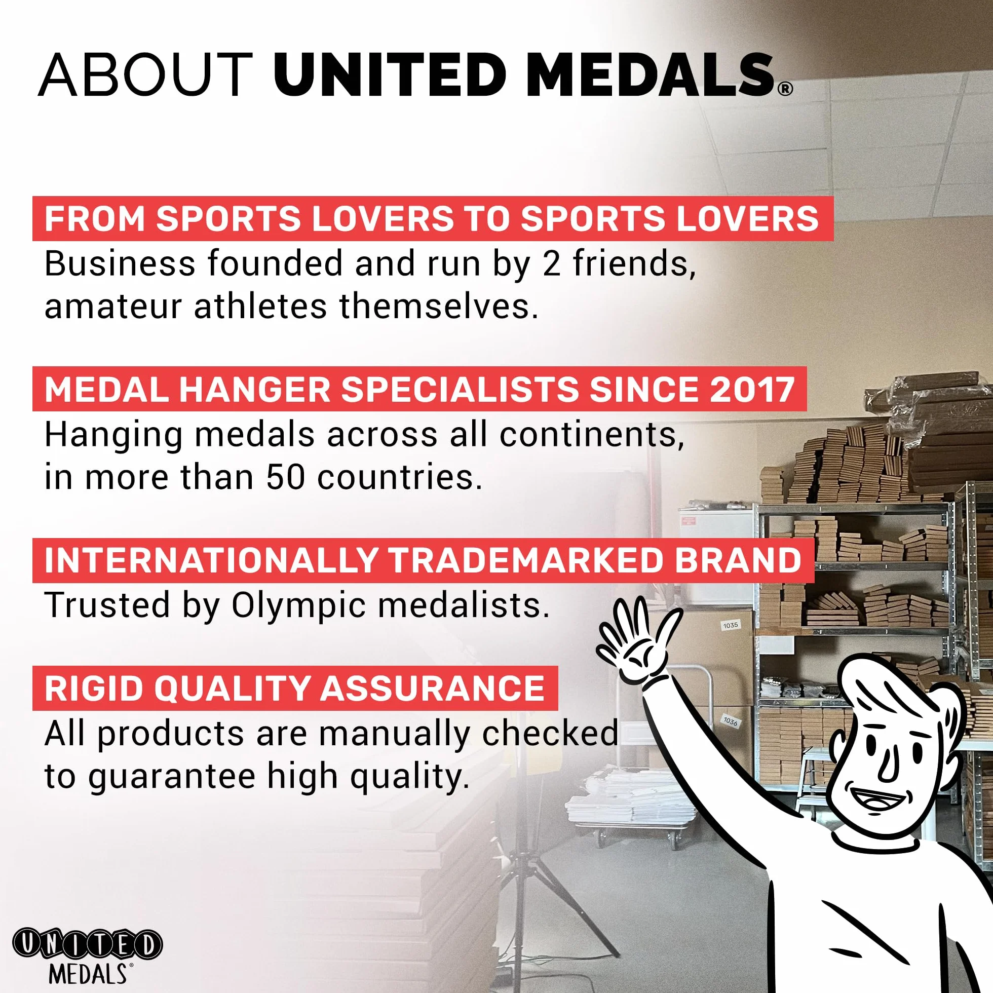 Pusty wieszak na medale sportowe, stojak na stalowy uchwyt, rama do montażu na ścianie