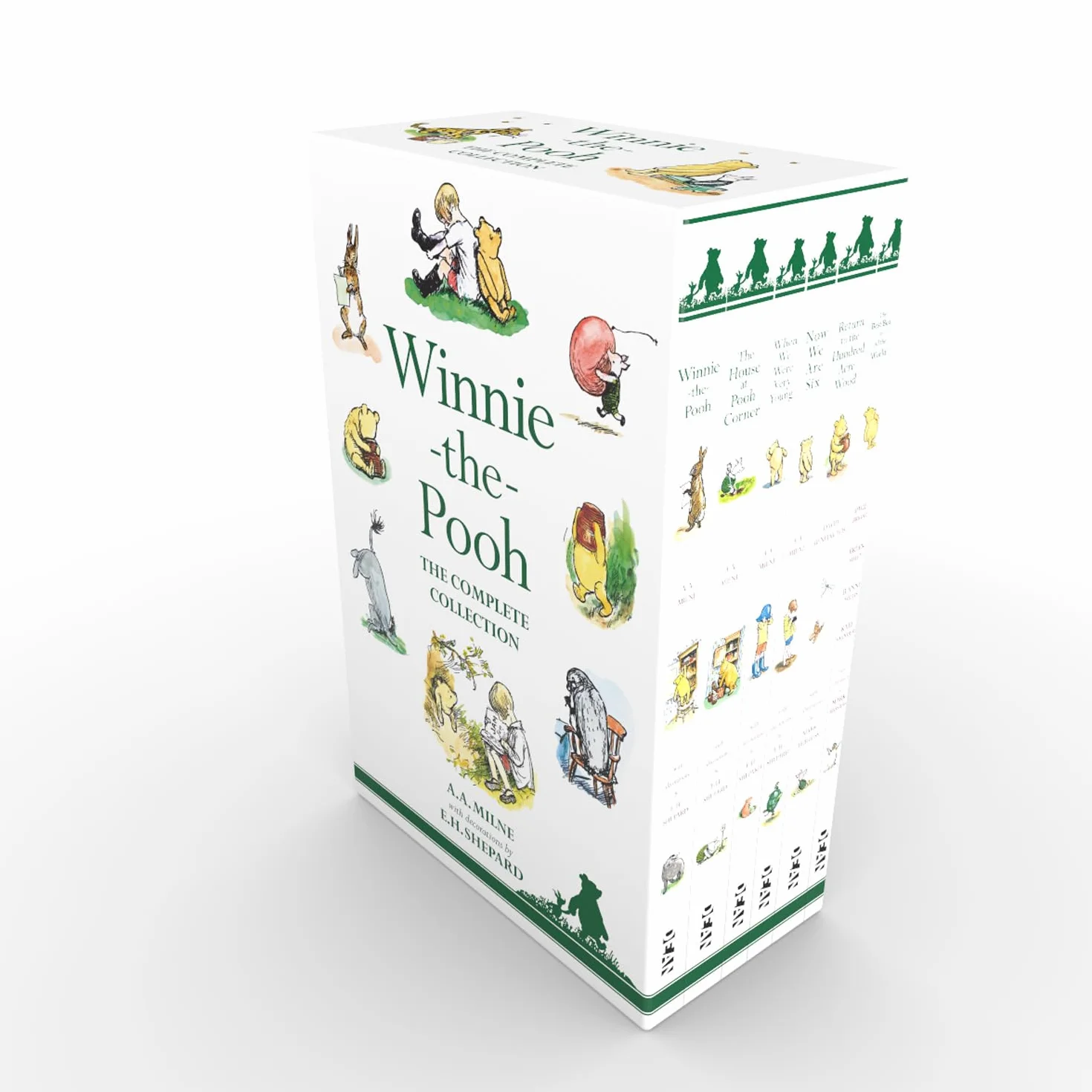 Winnie-the-Pooh The Complete Collection: The original, timeless and definitive versions of the Pooh story created by A.A.Milne and E.H.Shepard. An ideal gift for children and adults.
