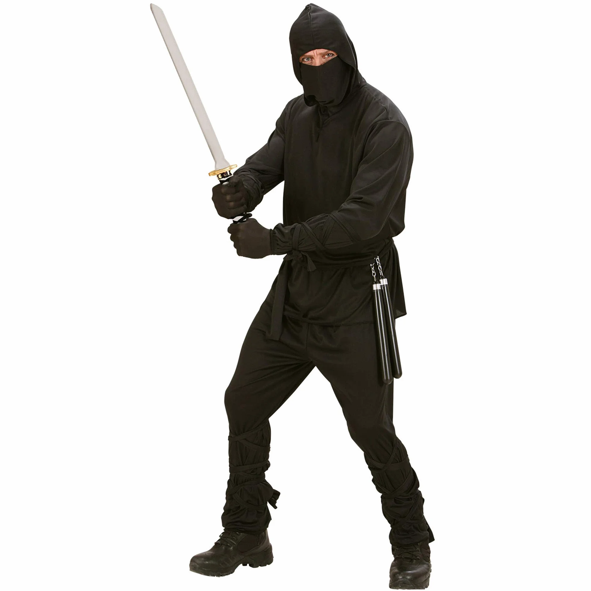 Miecz ninja 60 cm dodatek do kostiumu wojownika karnawał