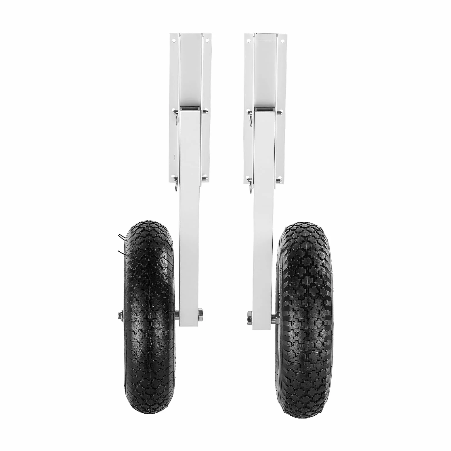 VEVOR Unisex – ponton slipräder dla dorosłych, czerwony, 38 cm