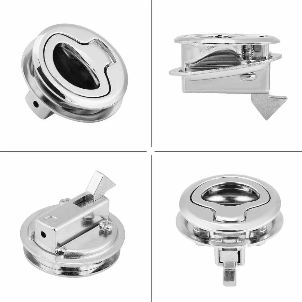 KSTE Stal nierdzewna Flush Pull Hatch Latch-Slam-Latch dla RV Marineboats-RV