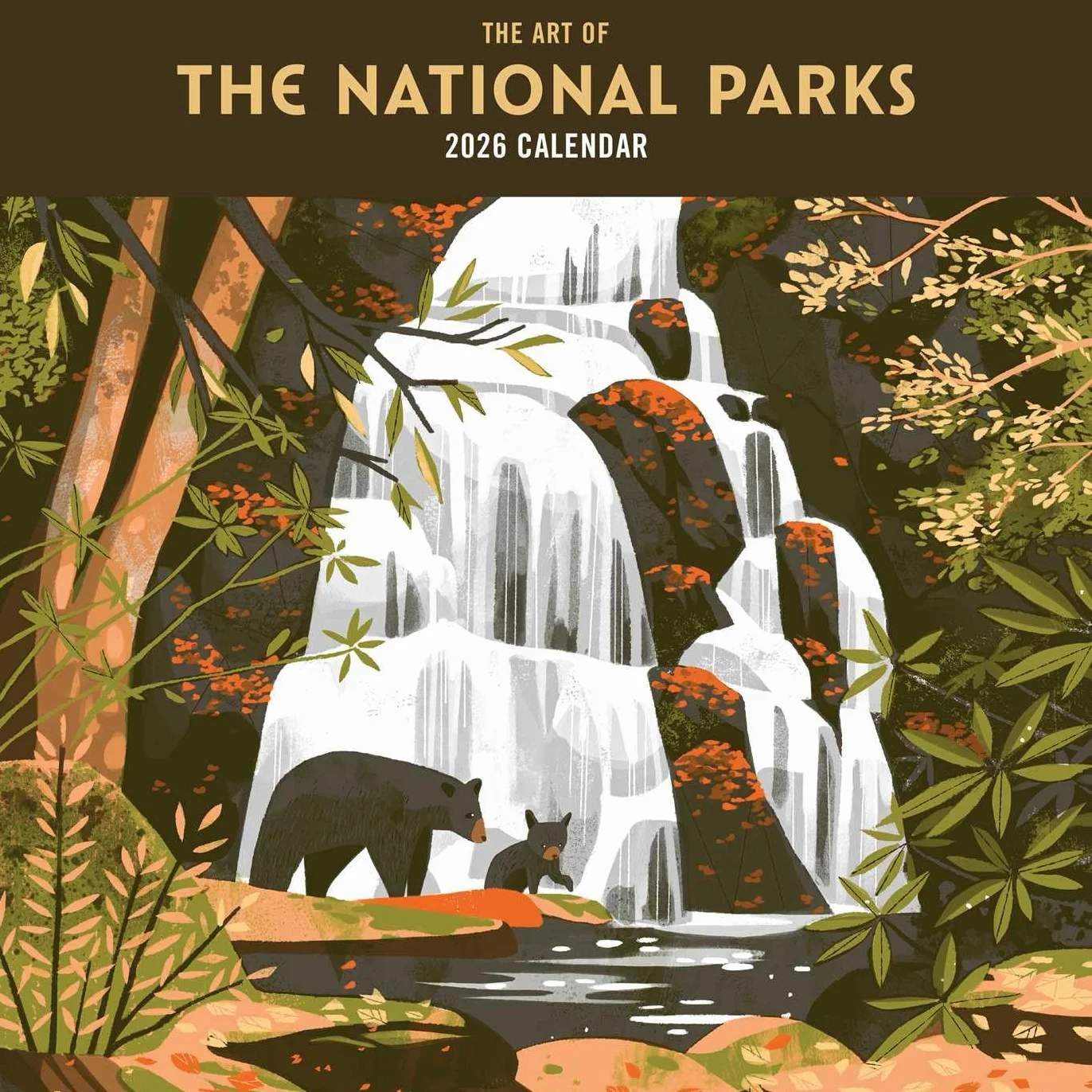 2026 The Art of the National Parks Wall Calendar