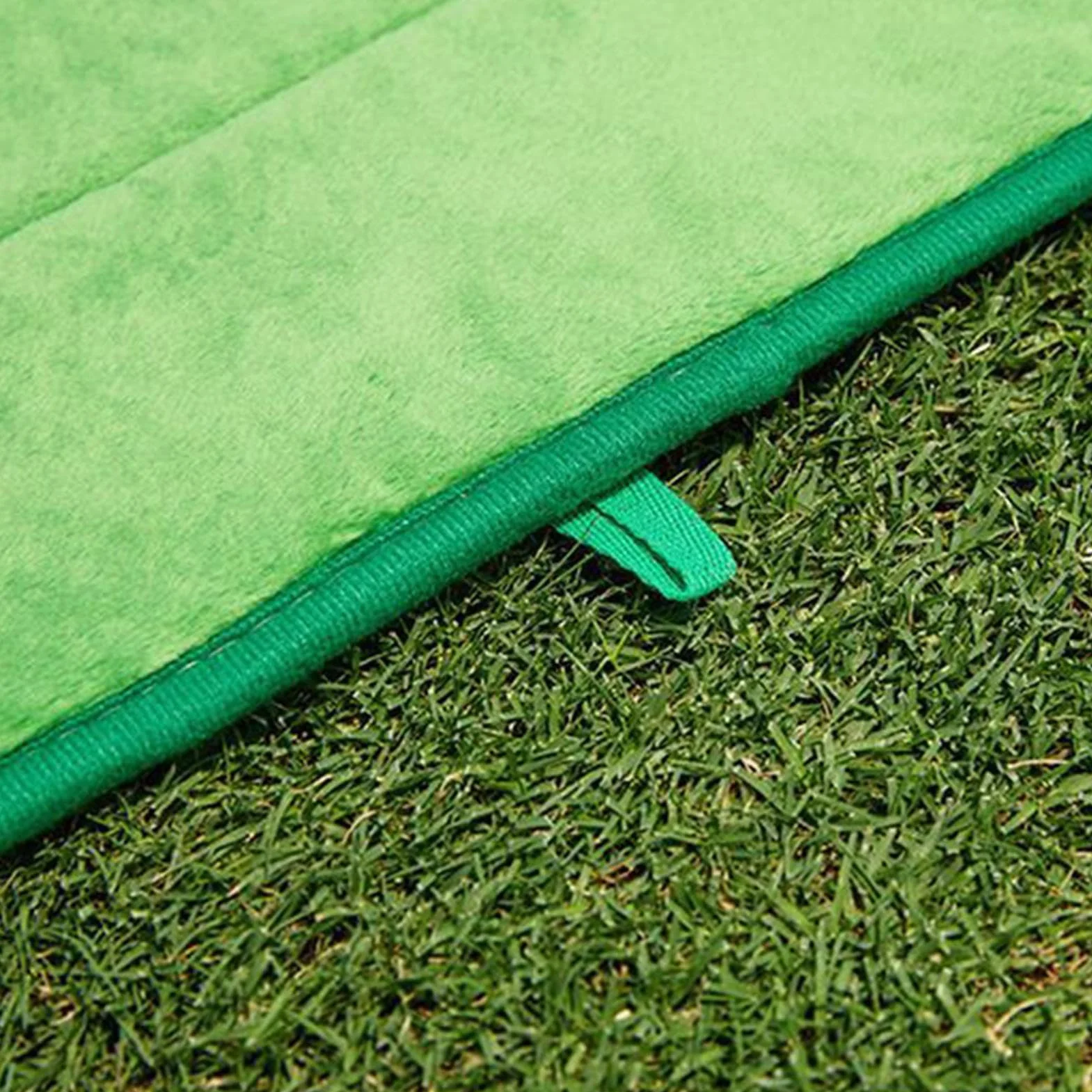 Golf Divot Mat Swing Training Set 19.69x13.78in Turf Hitting Pad Visual Feedback Portable Non-Slip