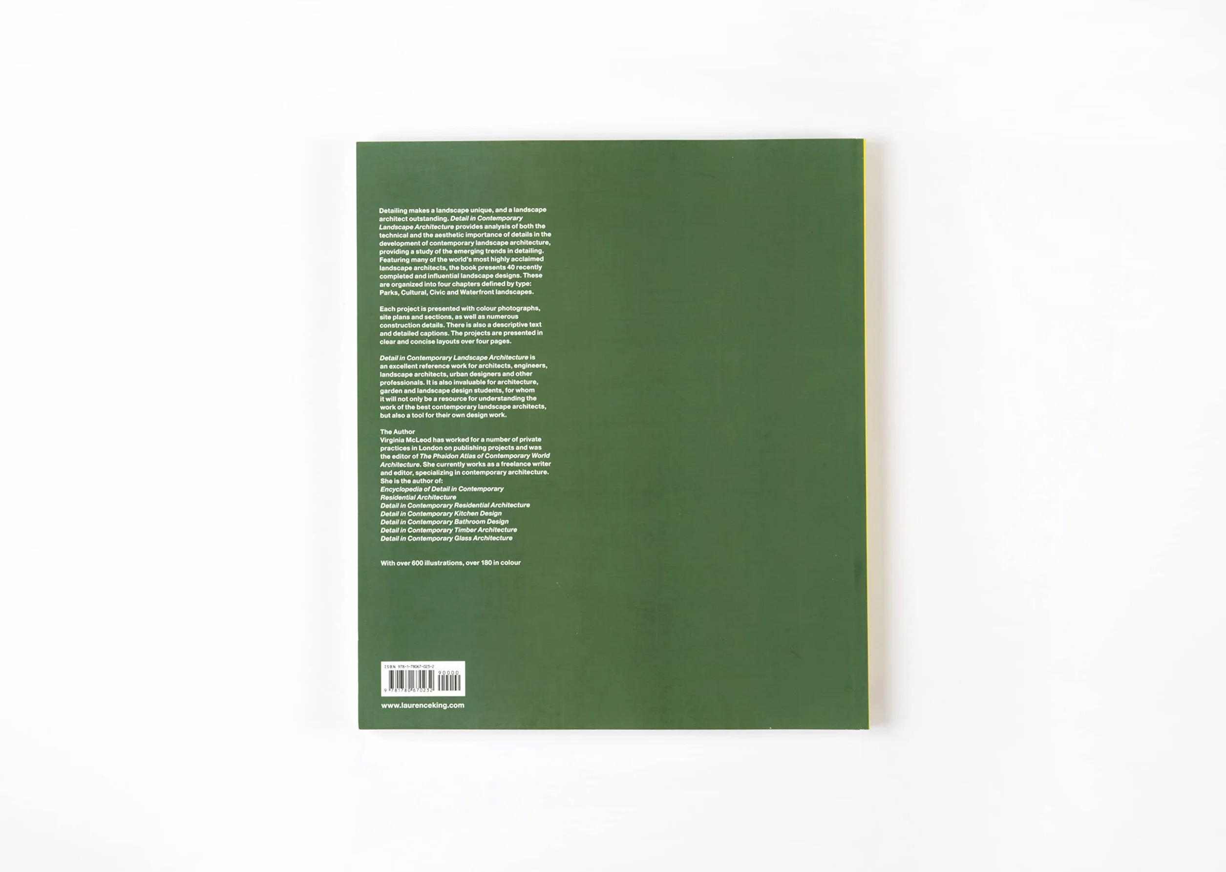 Detail in Contemporary Landscape Architecture /anglais: (E)