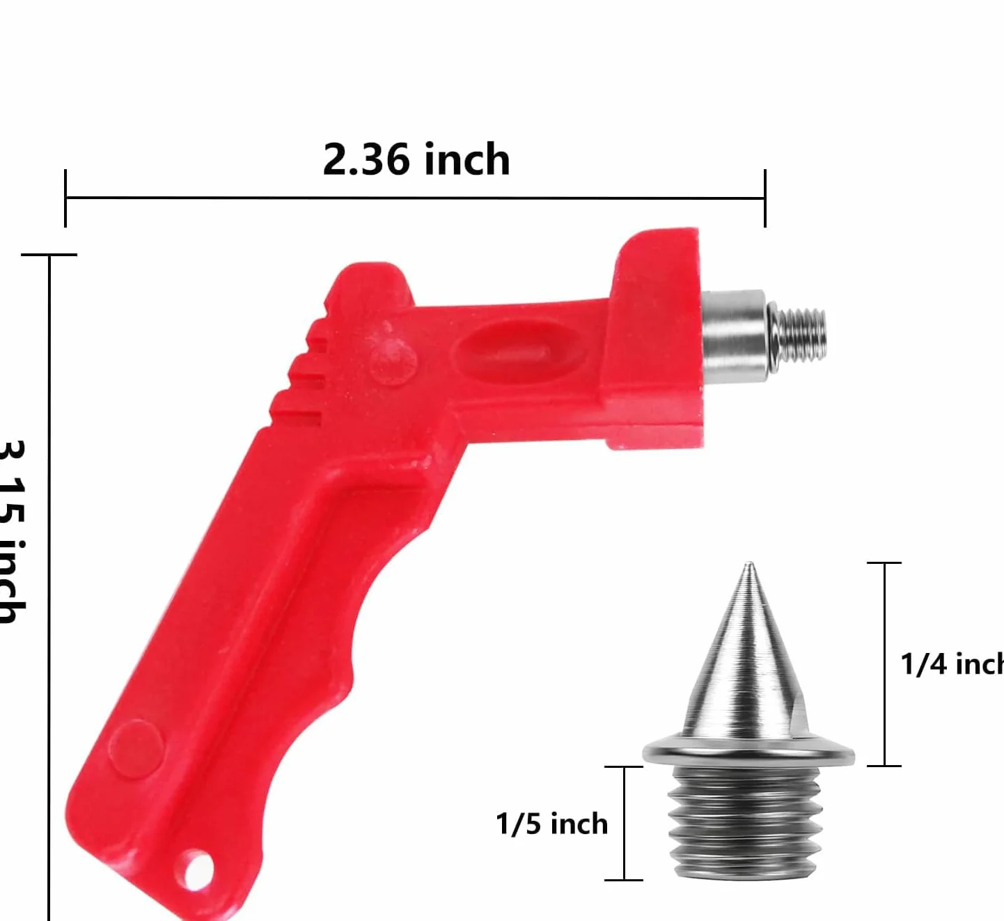 LATRAT kolce biegowe 6 mm 14 sztuk z kluczem kolcowym