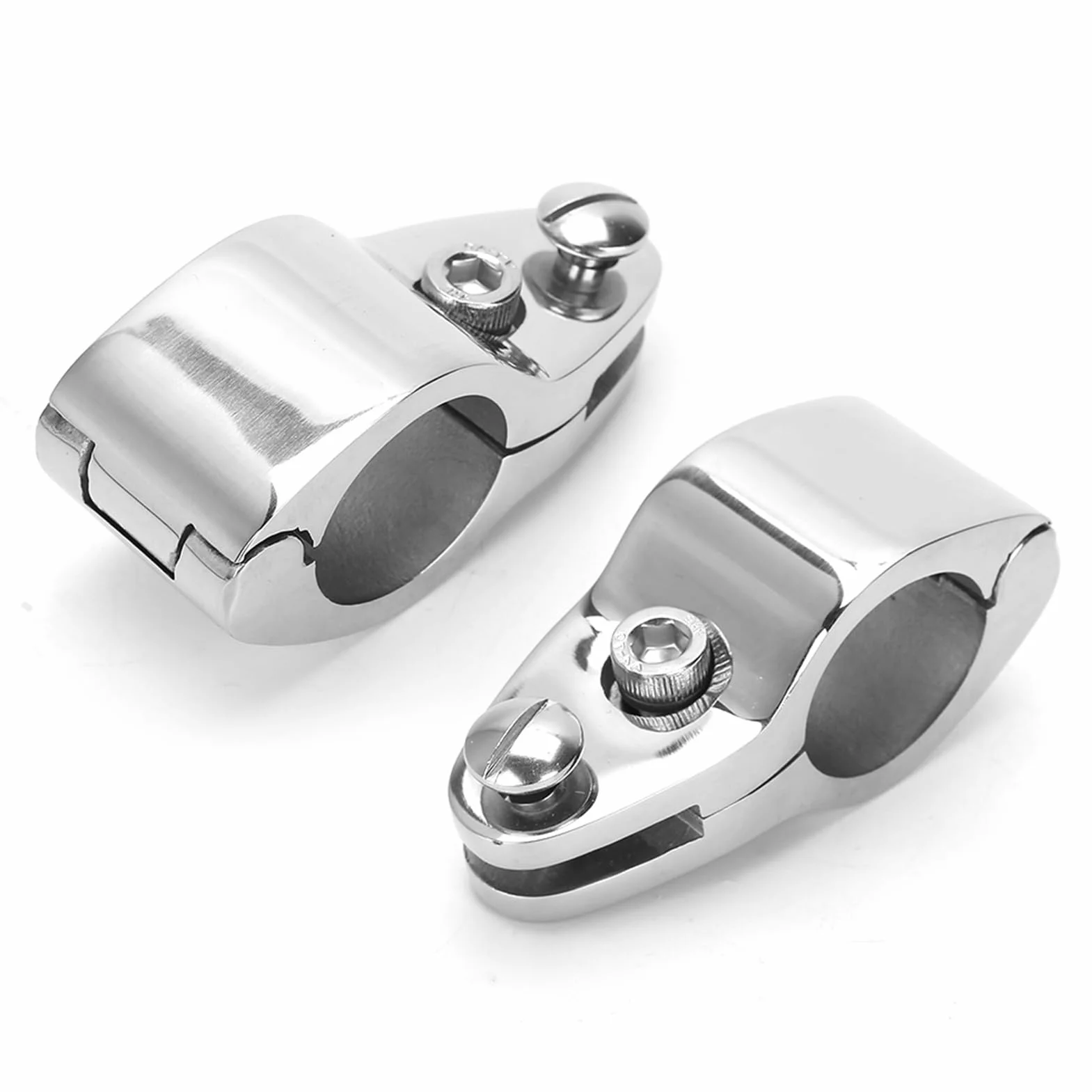Łączniki do okuć ślizgowych ze stali nierdzewnej 20 mm Marine Jaw Slide 2 sztuki