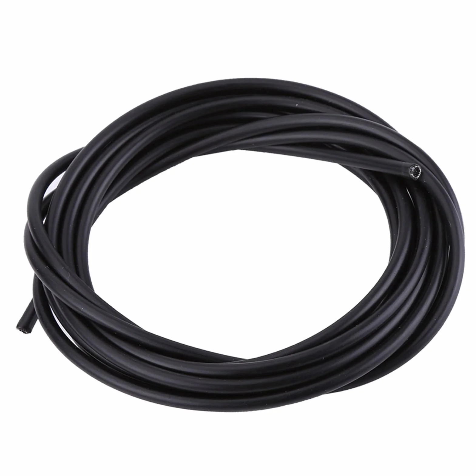 Keenso Kabel zmiany biegów roweru 4 mm czarny zestaw przewodów do rowerów szosowych