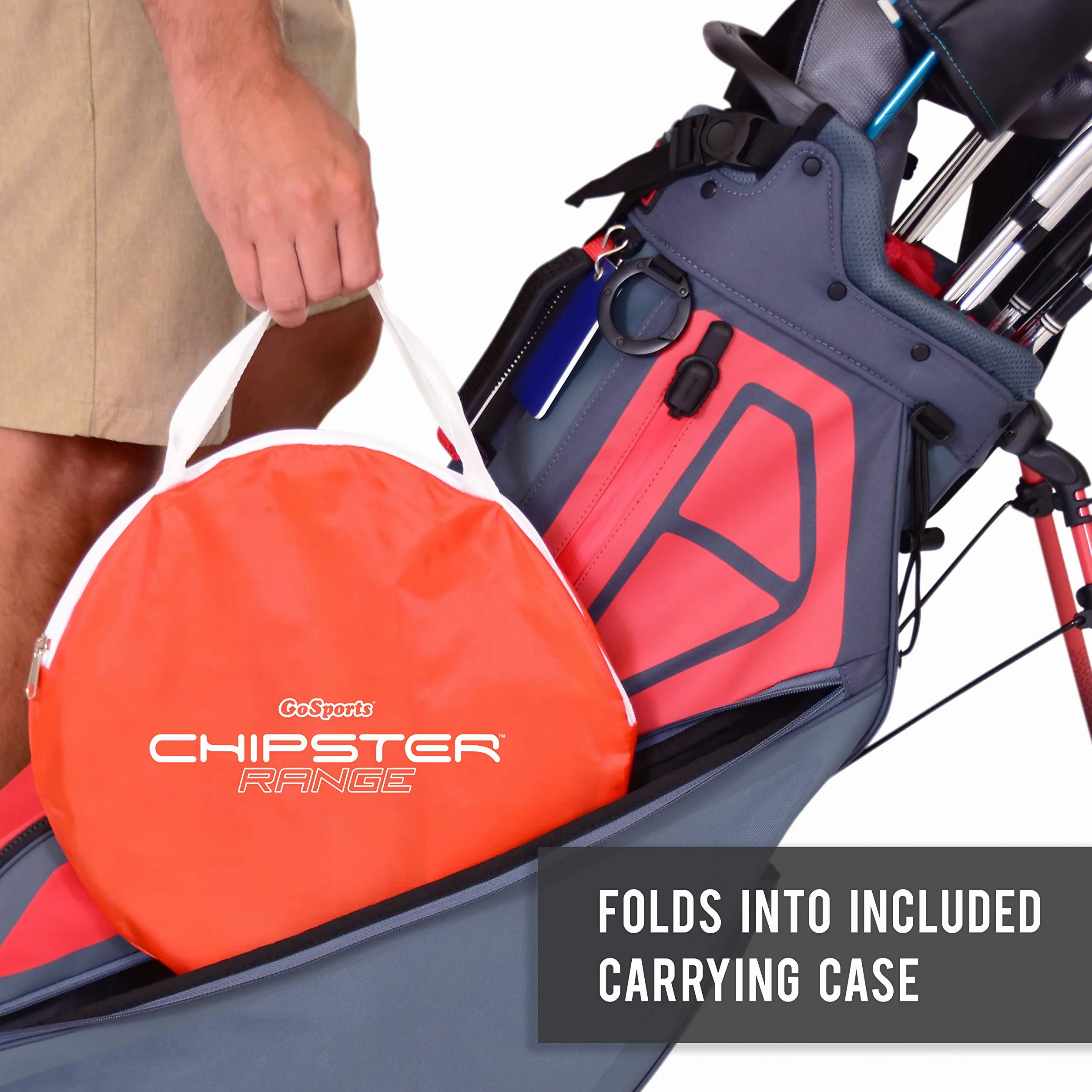 GoSports Chipster Golf Chipping Pop Up Practice Ne