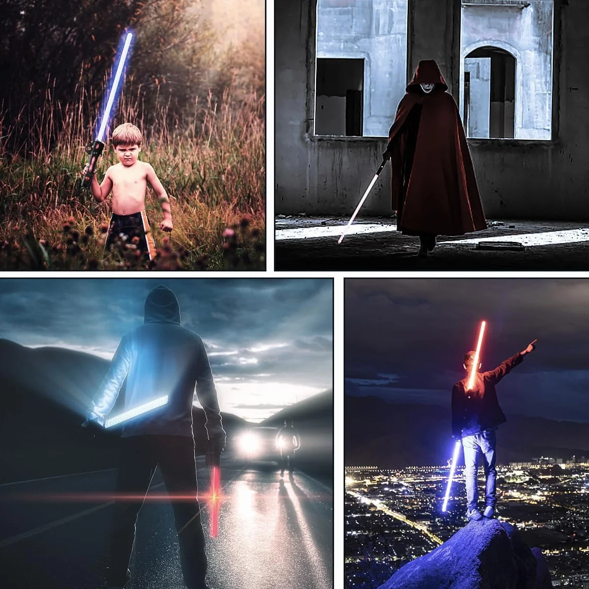 Star Wars Teleskopowy Miecz Świetlny dla Dzieci 7 Kolorów Zabawka Cosplay