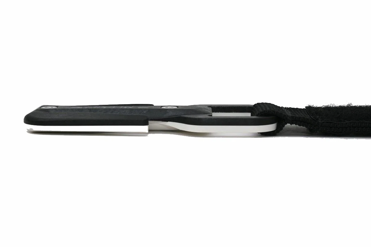 Czarny nóż trylobitowy torba na szelki outdoor wodoodporna