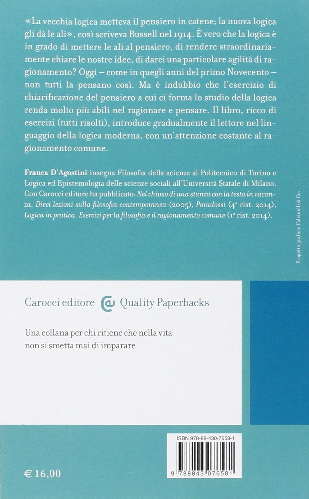 Le ali al pensiero. Introduzione alla logica