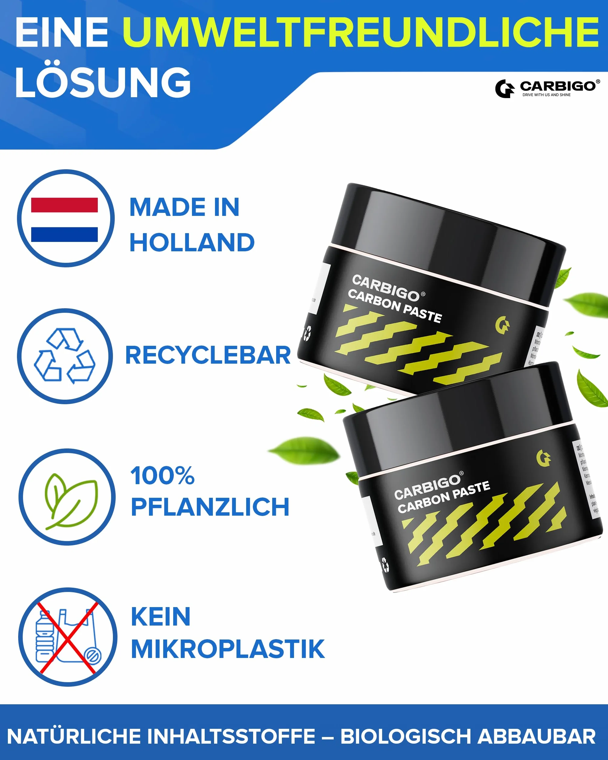 CARBIGO Carbon pasta montażowa PRO 50 ml pasta węglowa do roweru samochodu motocykla
